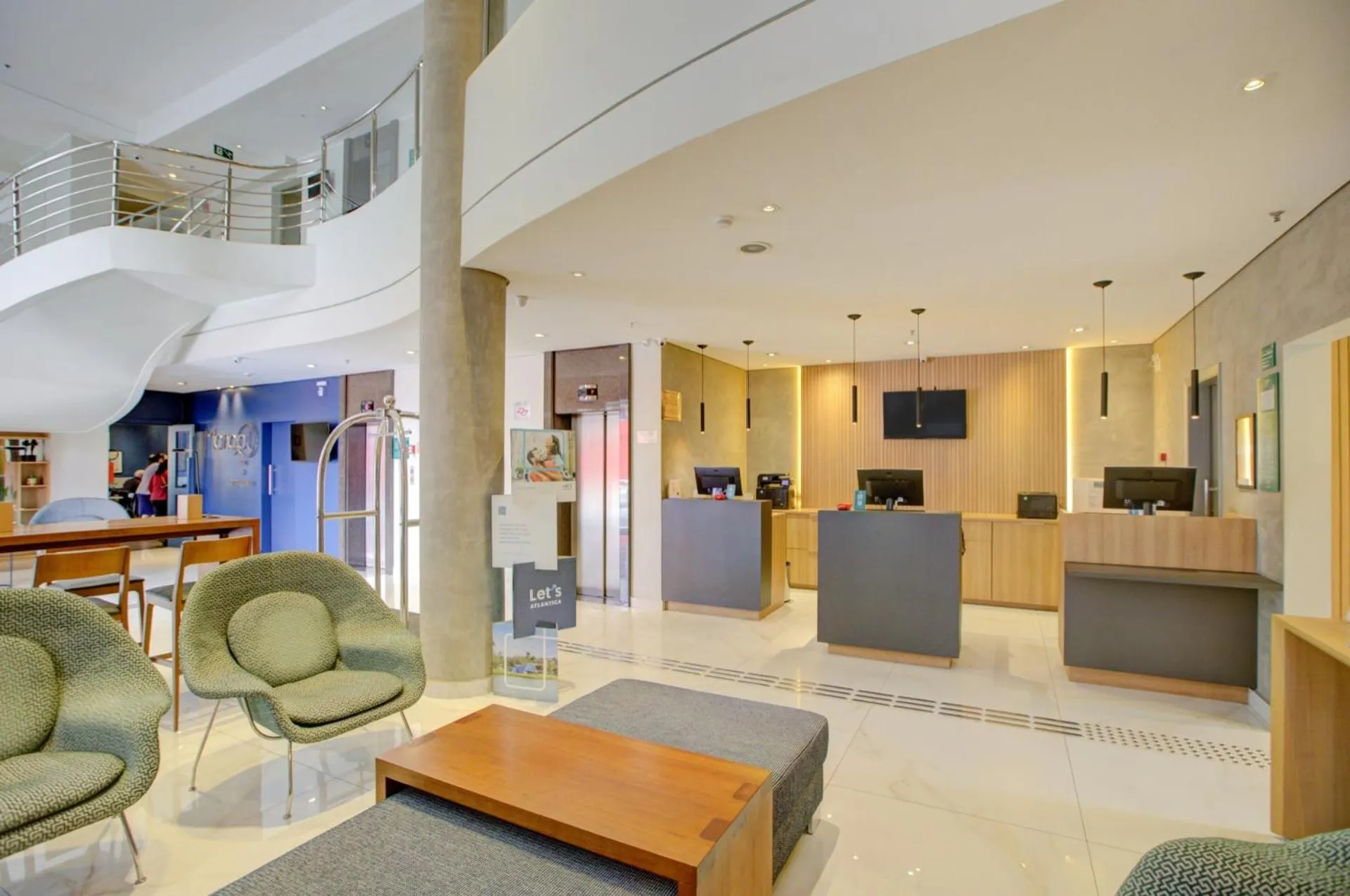 Lobby or reception in Quality Faria Lima