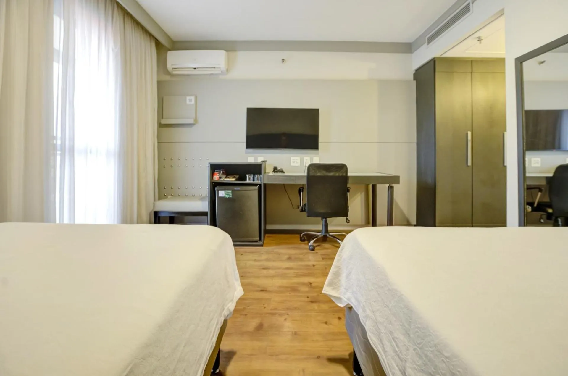 Bedroom, Bed in Quality Faria Lima