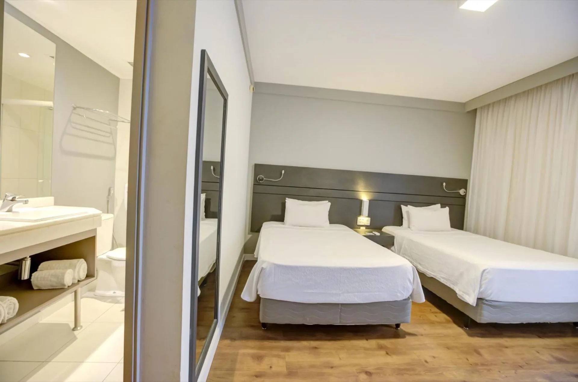 Bedroom, Bed in Quality Faria Lima