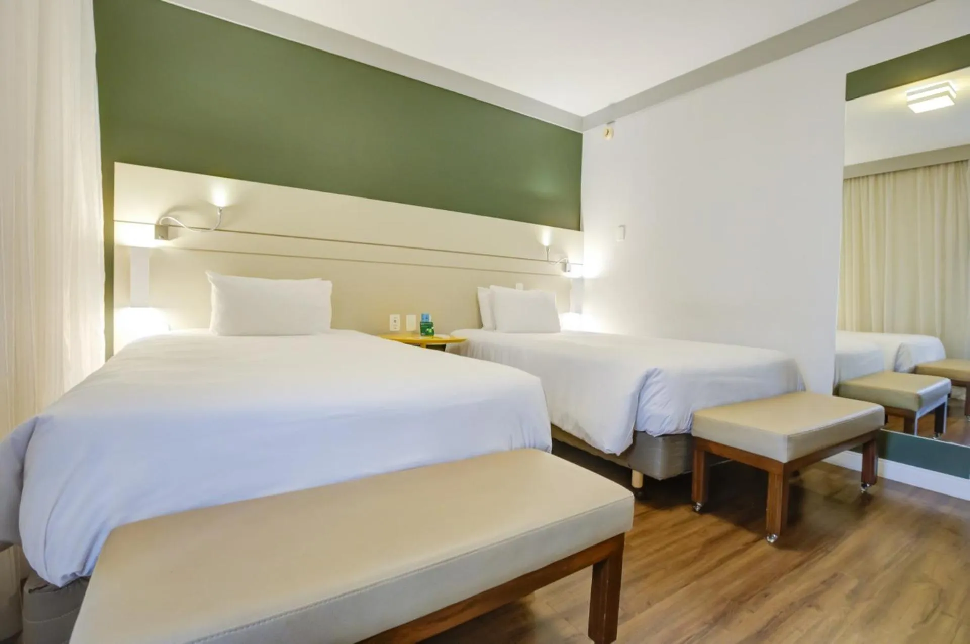 Bedroom, Bed in Quality Faria Lima