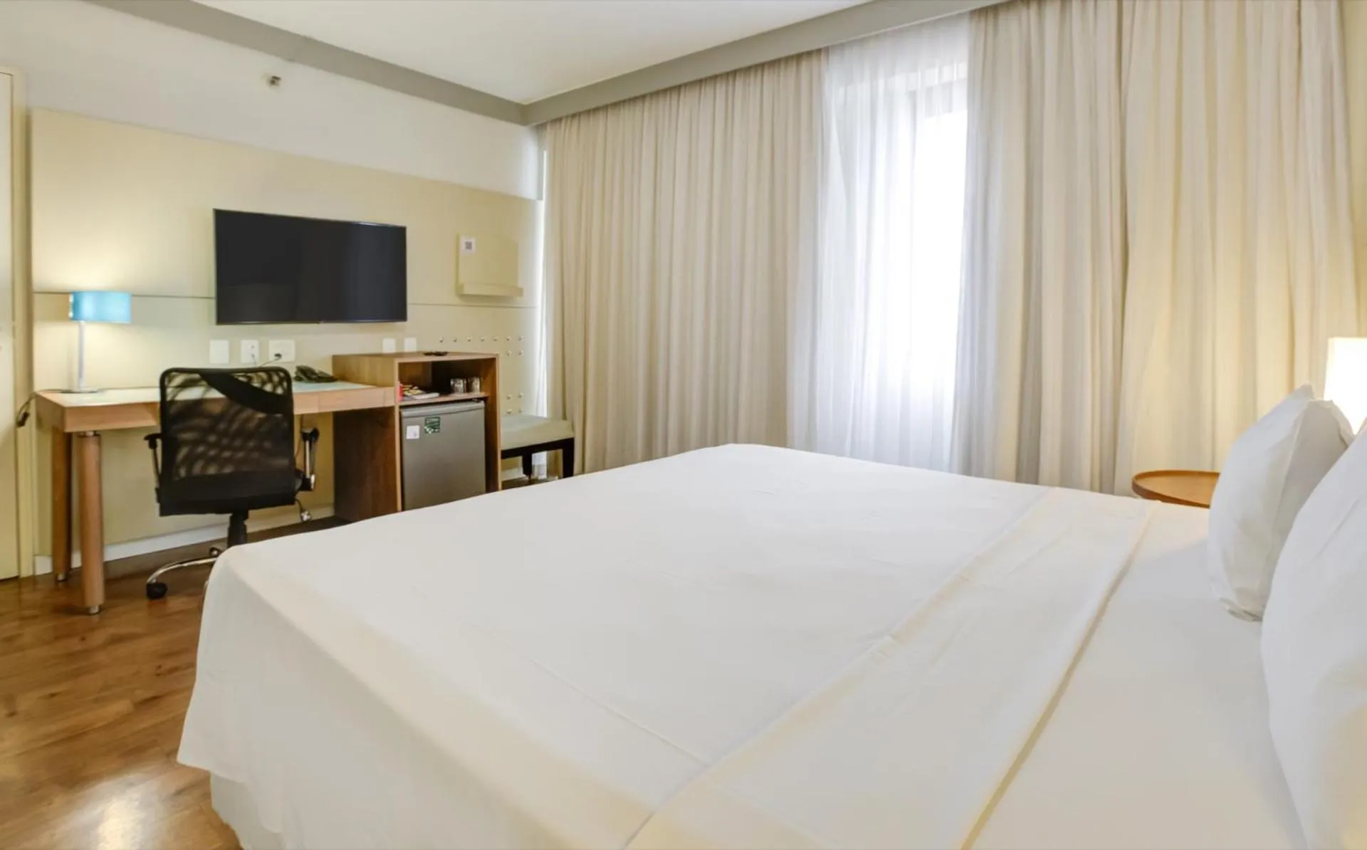 Bedroom, Bed in Quality Faria Lima