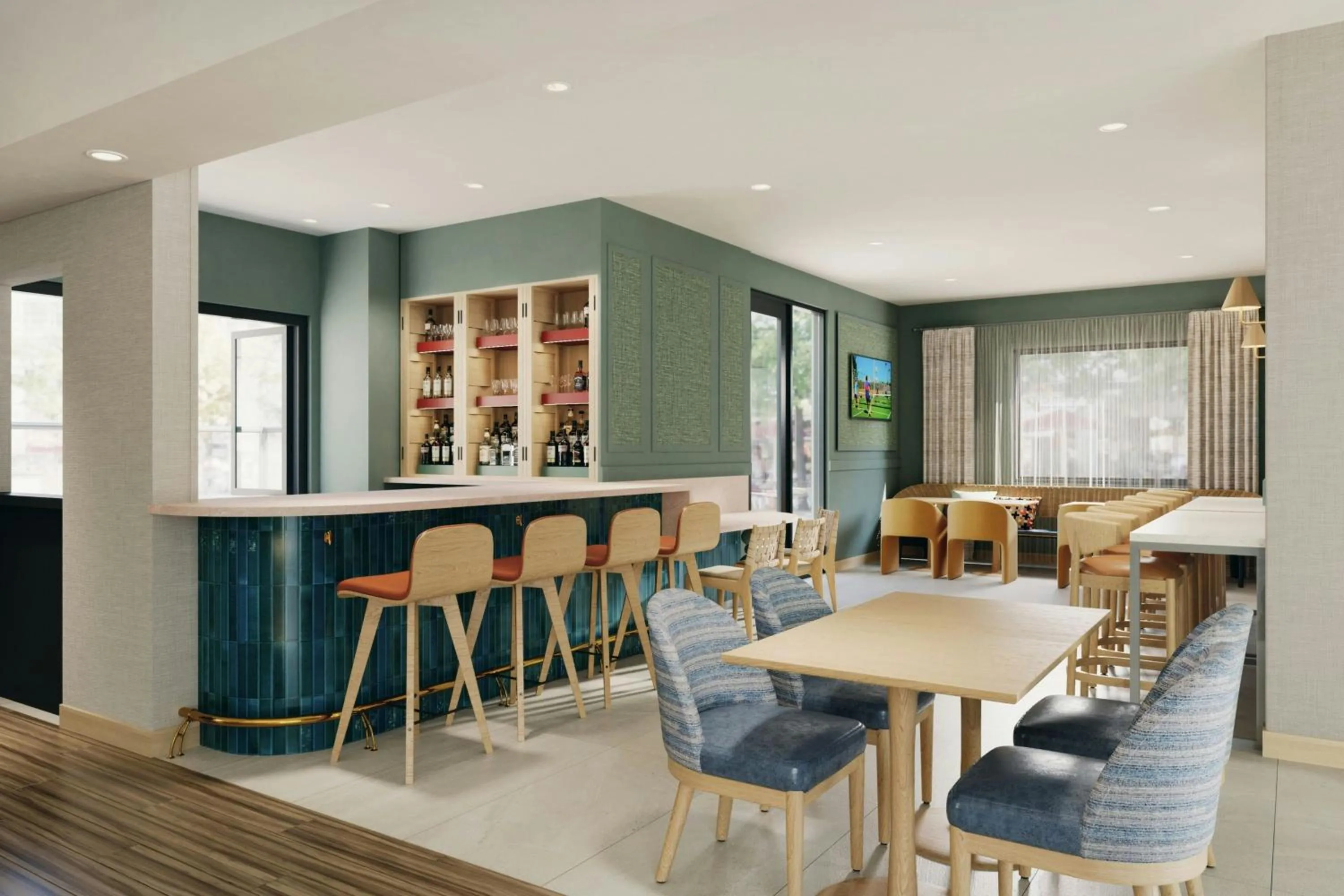 Lounge or bar in Residence Inn by Marriott Naples