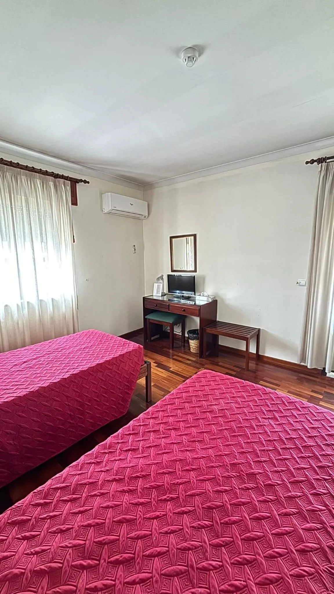 Bed in Hotel Trindade Coelho