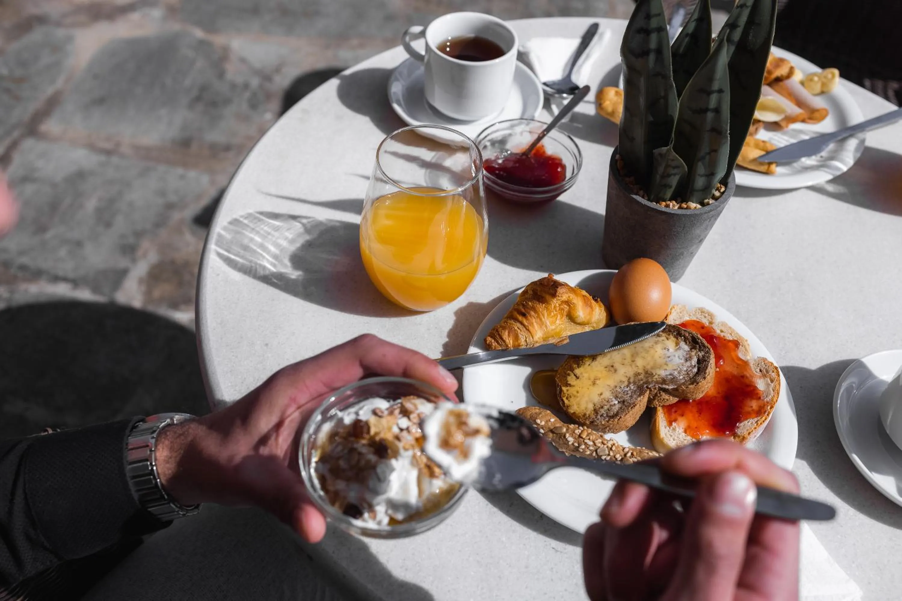 Breakfast in Akti Hotel Ioannina