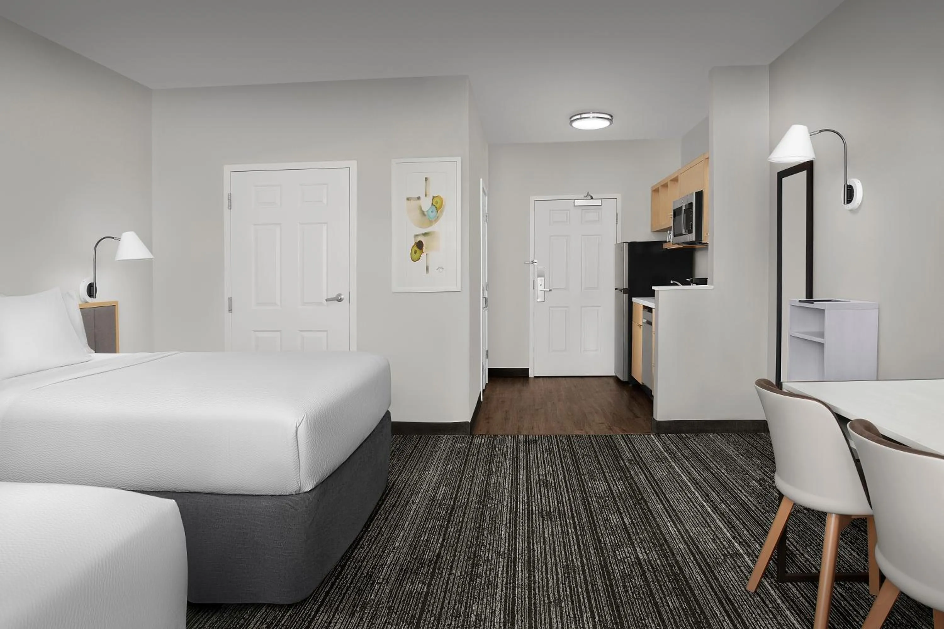 Bedroom, Bed in TownePlace Suites Sacramento Cal Expo