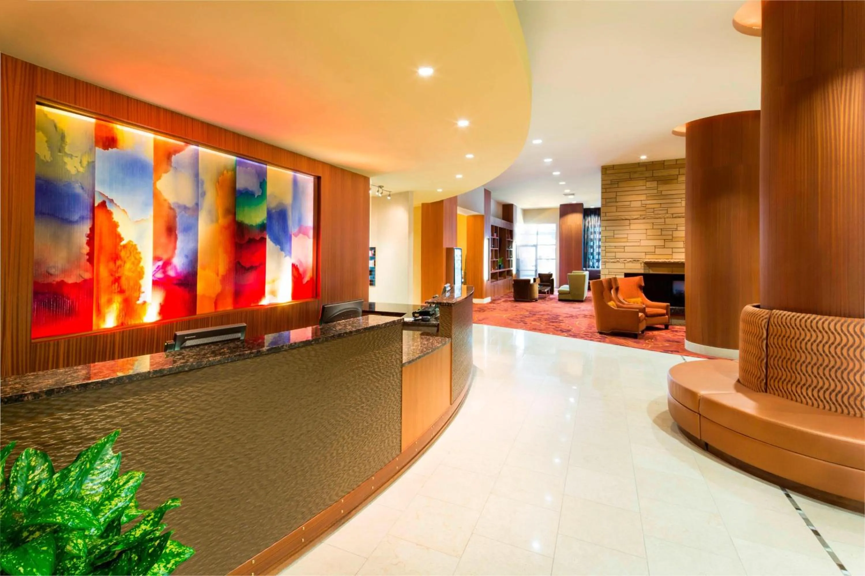 Lobby or reception in Residence Inn by Marriott Sacramento Downtown at Capitol Park
