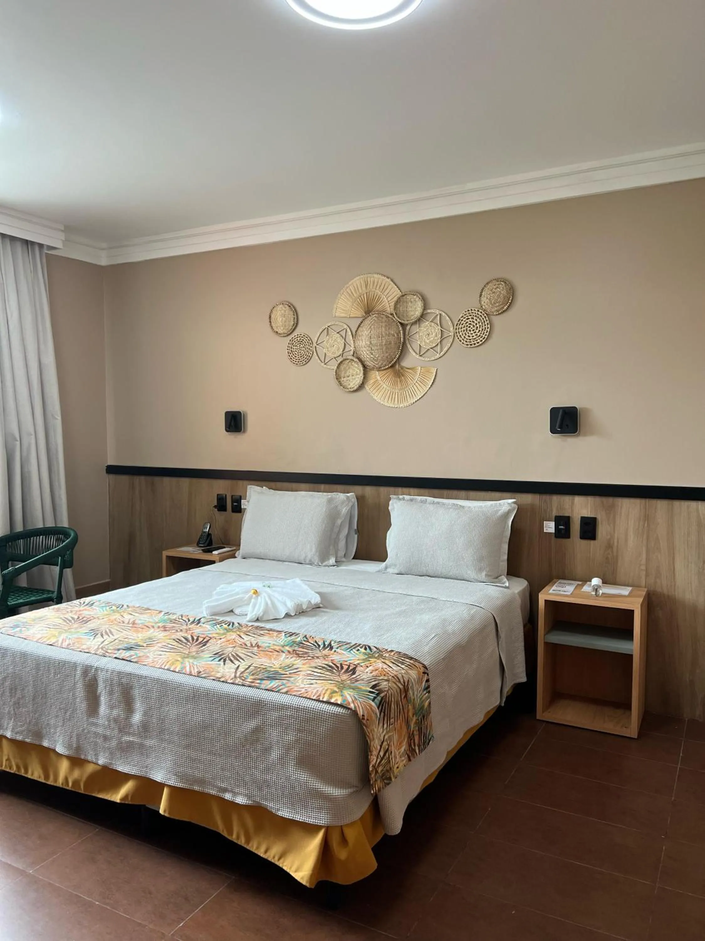 Bed in Pousada Praia Bela