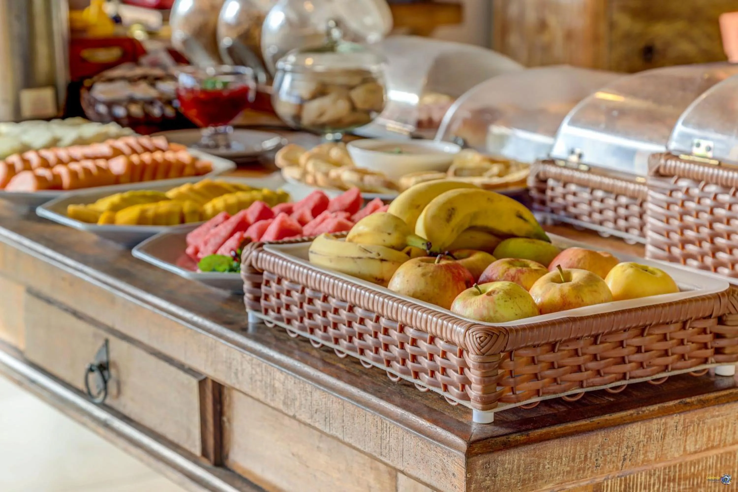 Restaurant/places to eat in Pousada Praia Bela