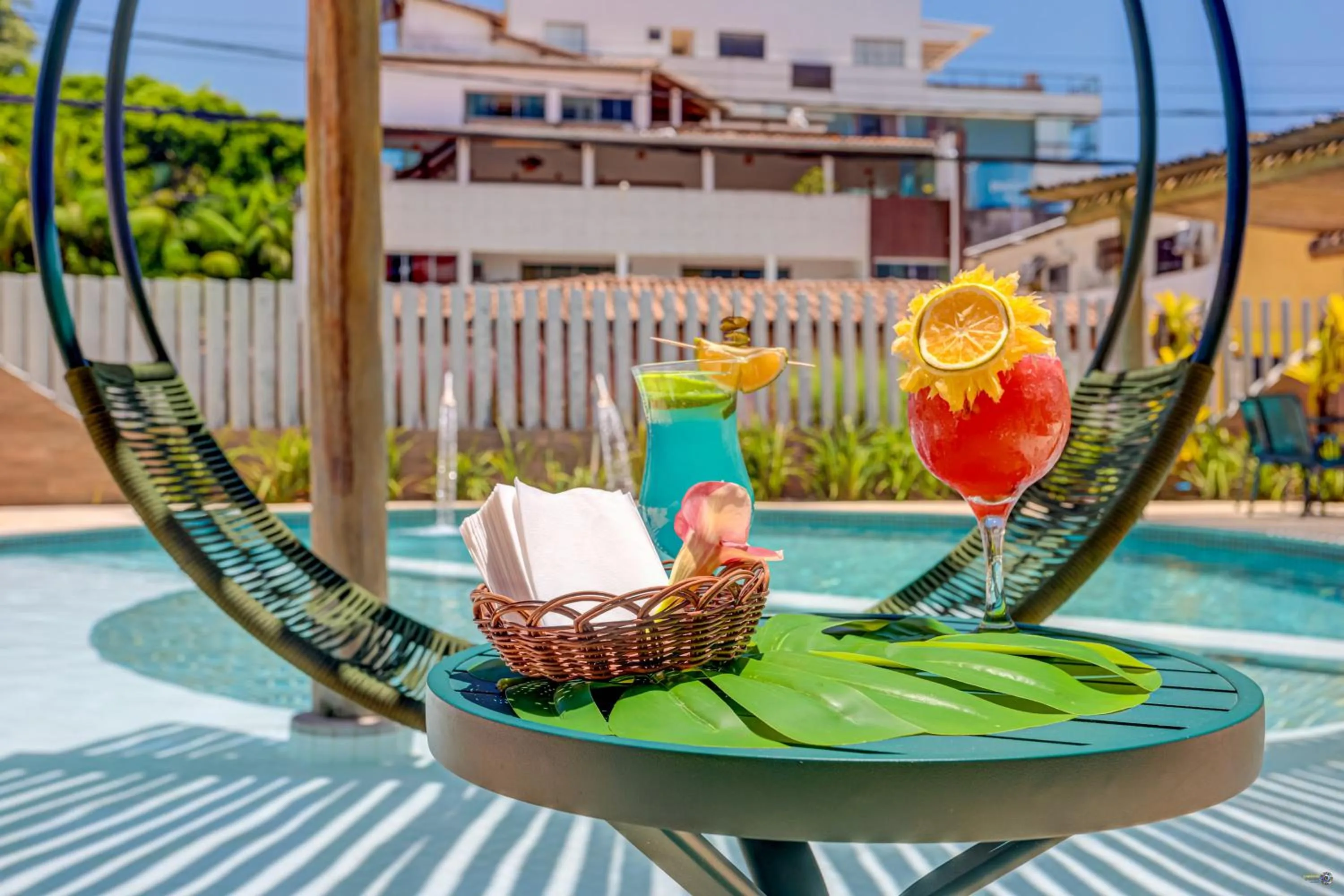 Drinks in Pousada Praia Bela