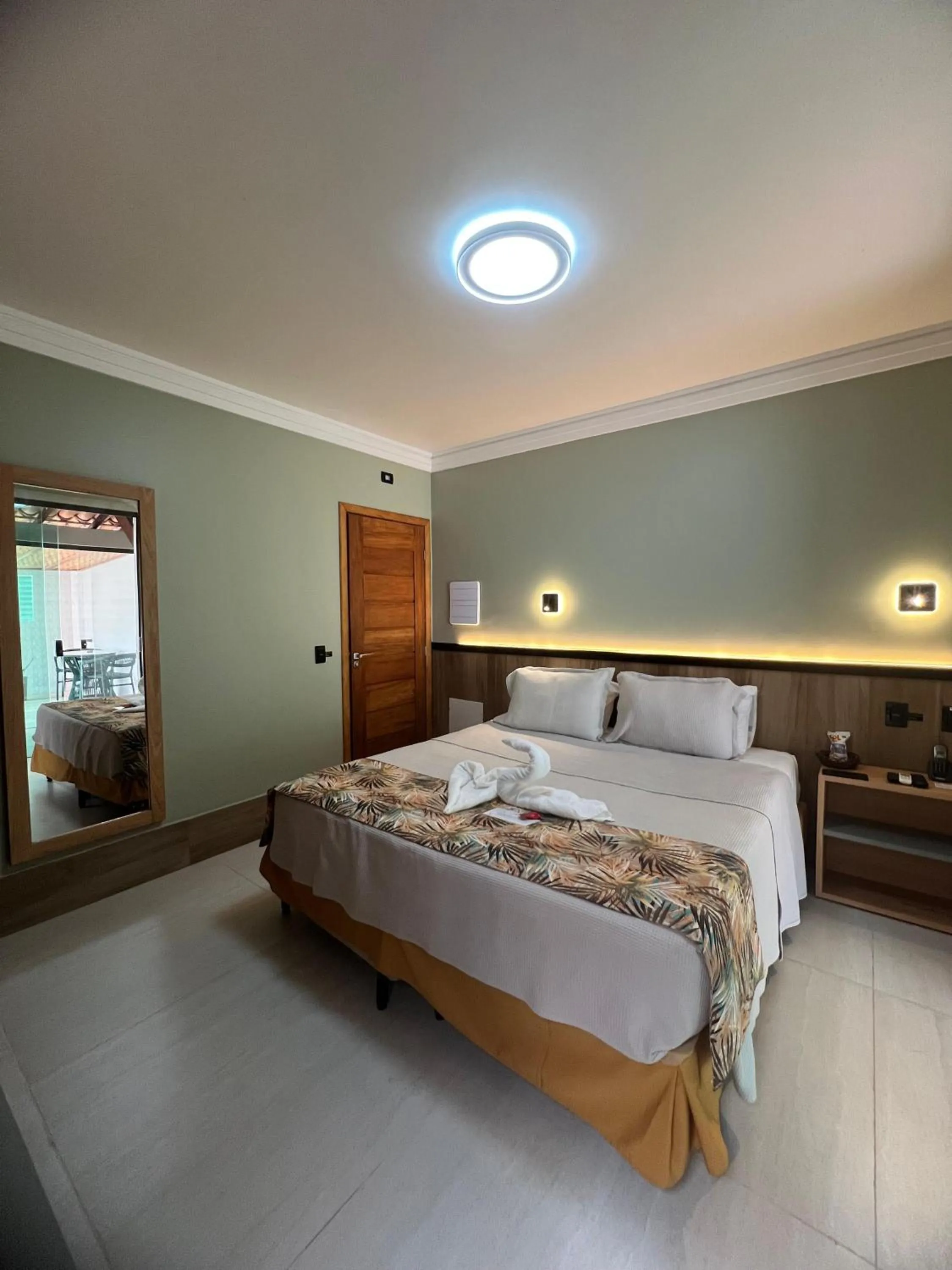 Bed in Pousada Praia Bela