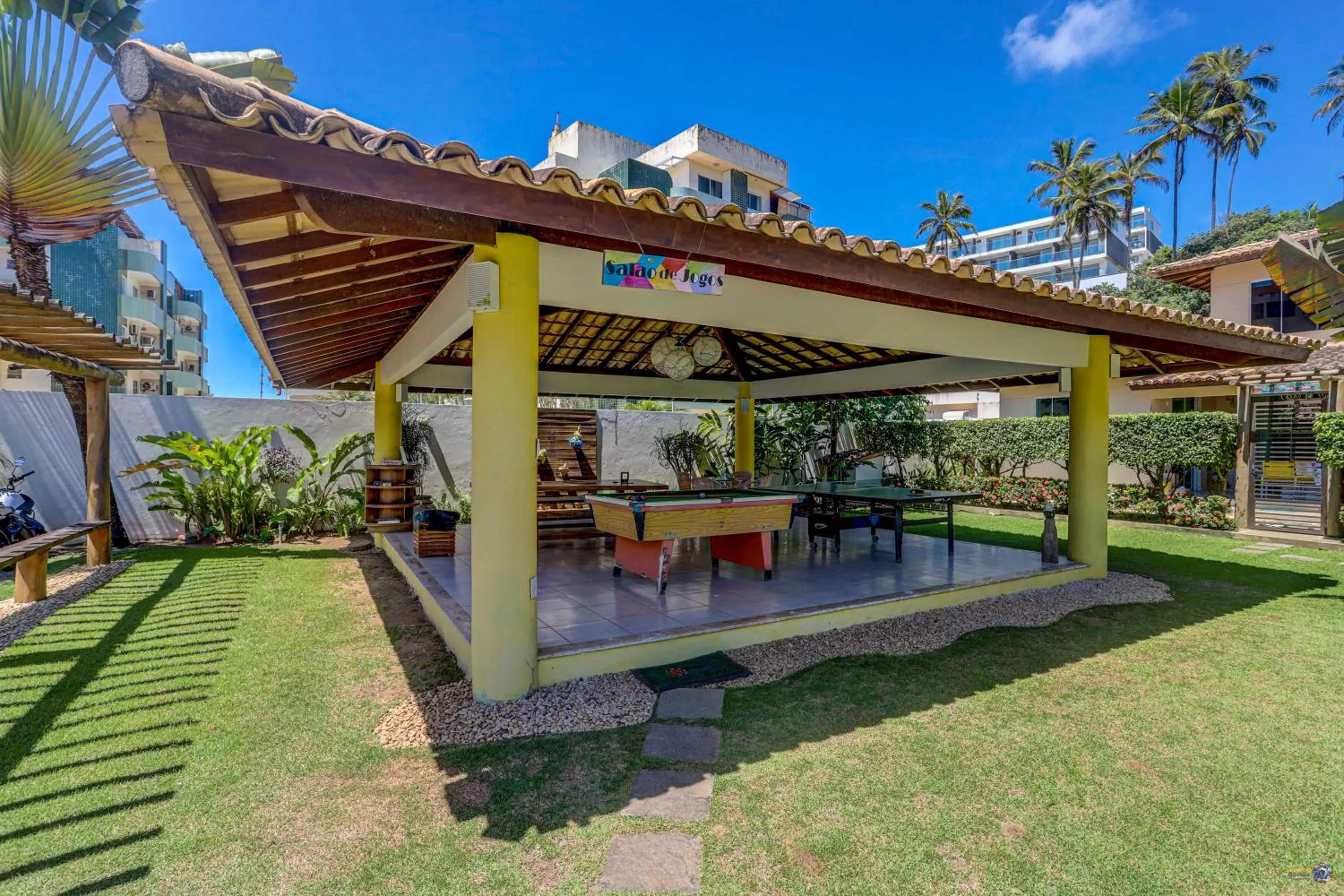 Garden in Pousada Praia Bela