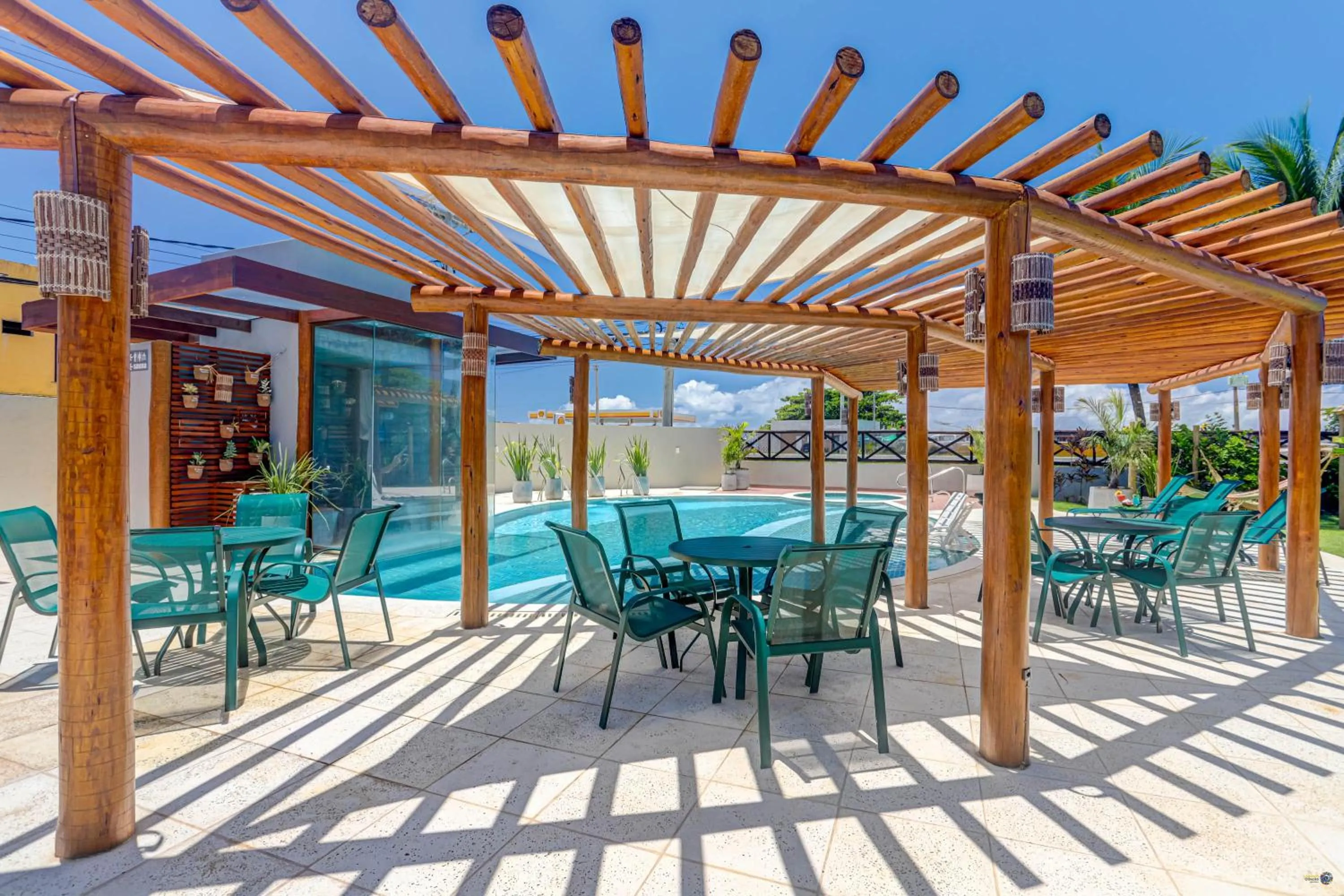 Swimming pool in Pousada Praia Bela