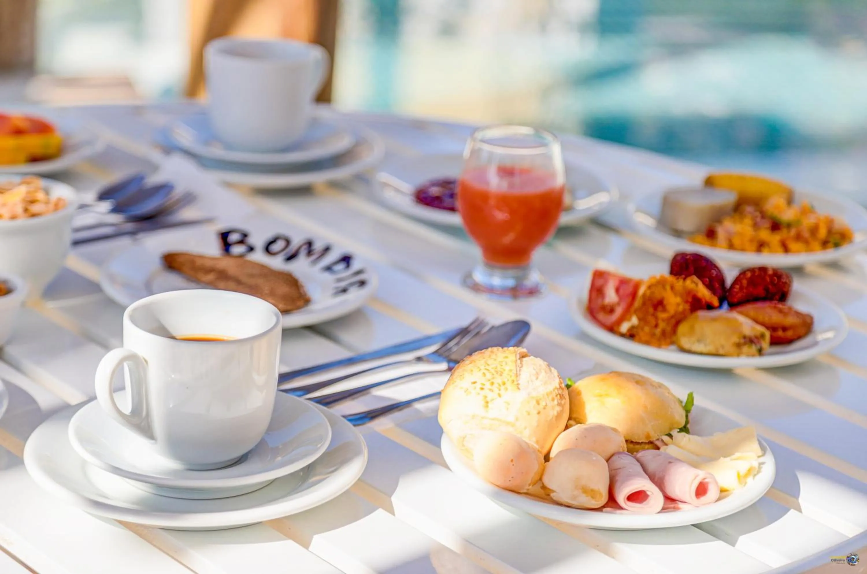 Swimming pool in Pousada Praia Bela