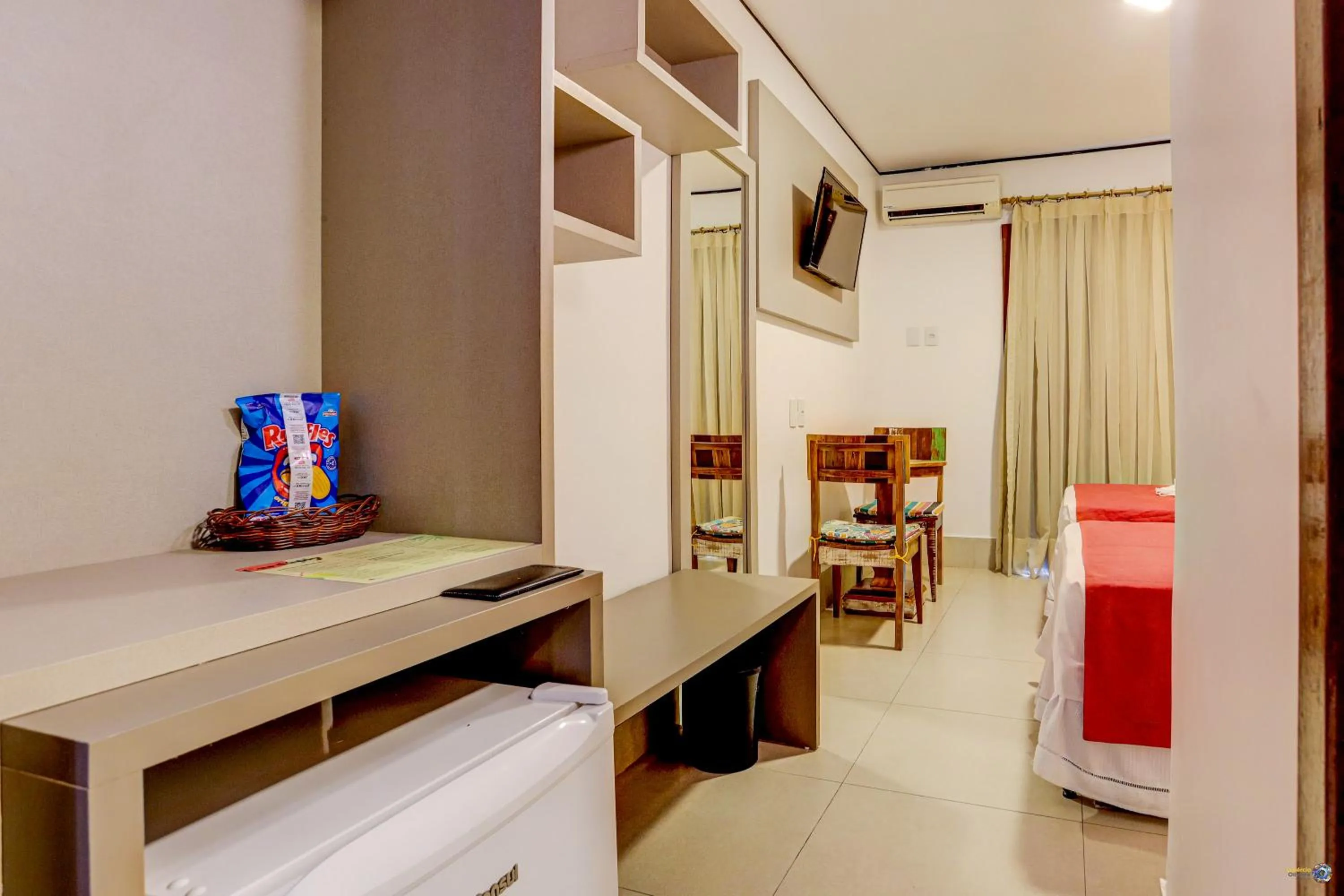 Bed in Pousada Praia Bela