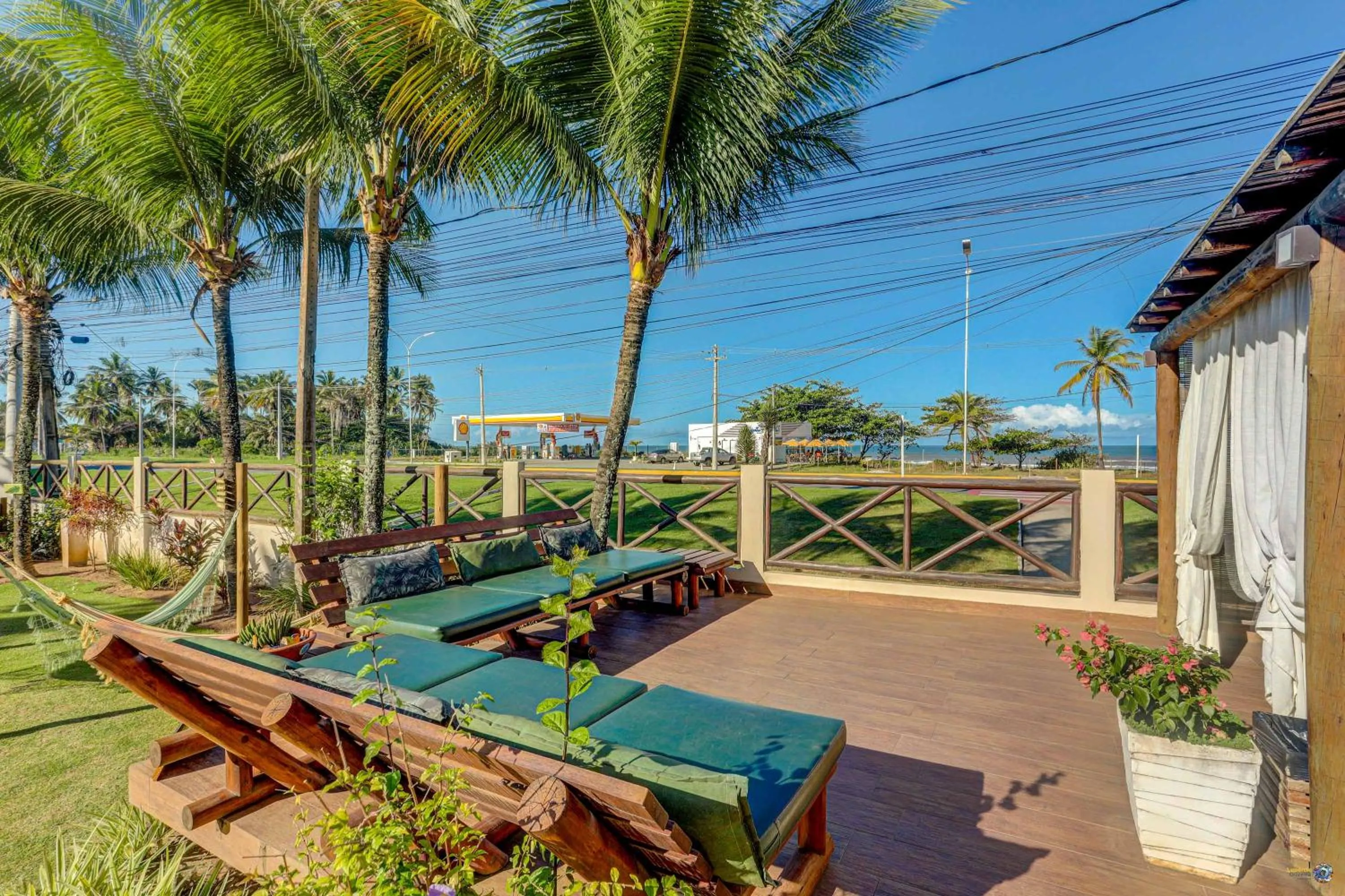 Garden in Pousada Praia Bela