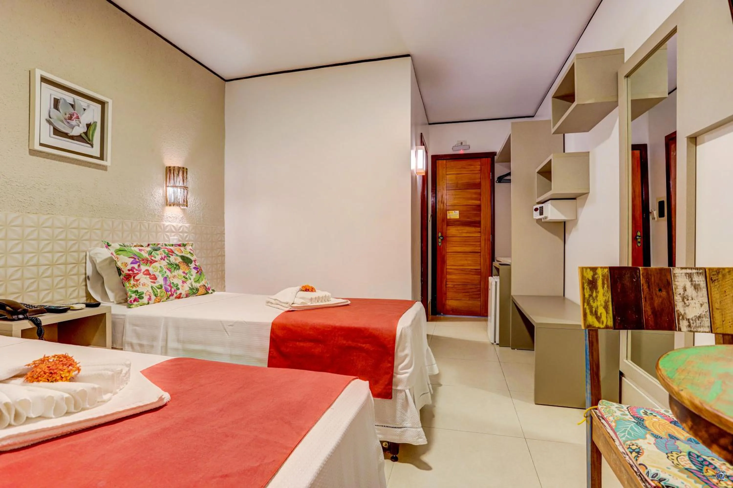 Bed in Pousada Praia Bela