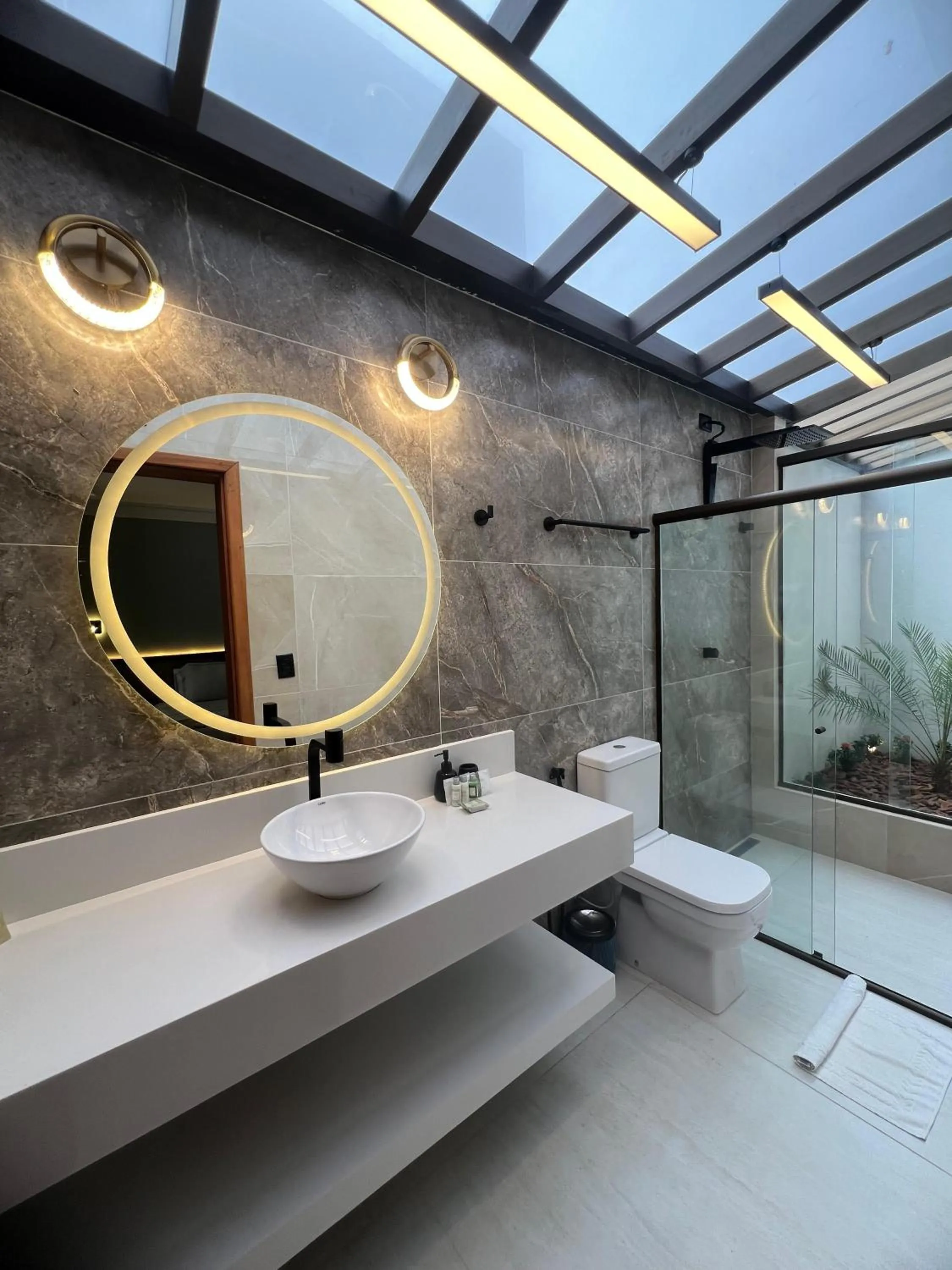 Shower in Pousada Praia Bela