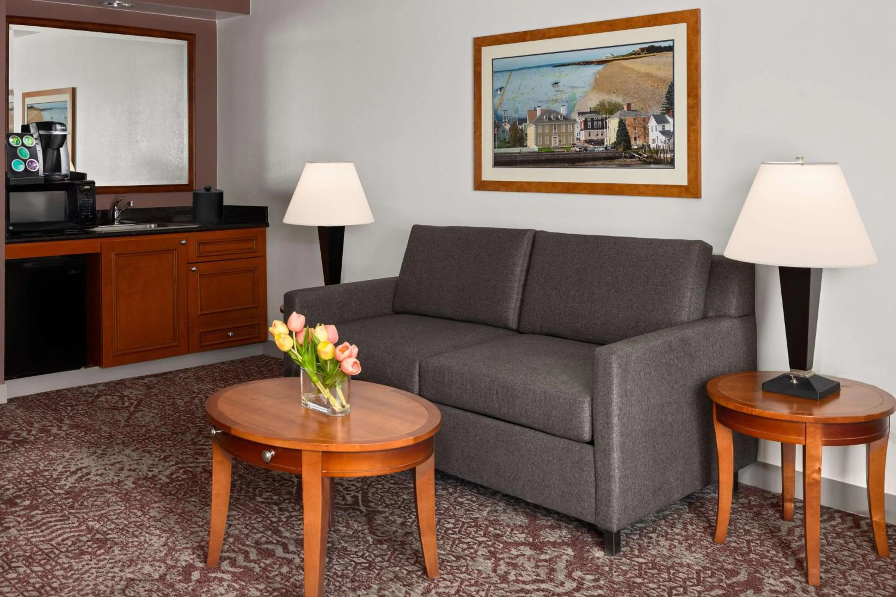 Living room in Hilton Garden Inn Milford