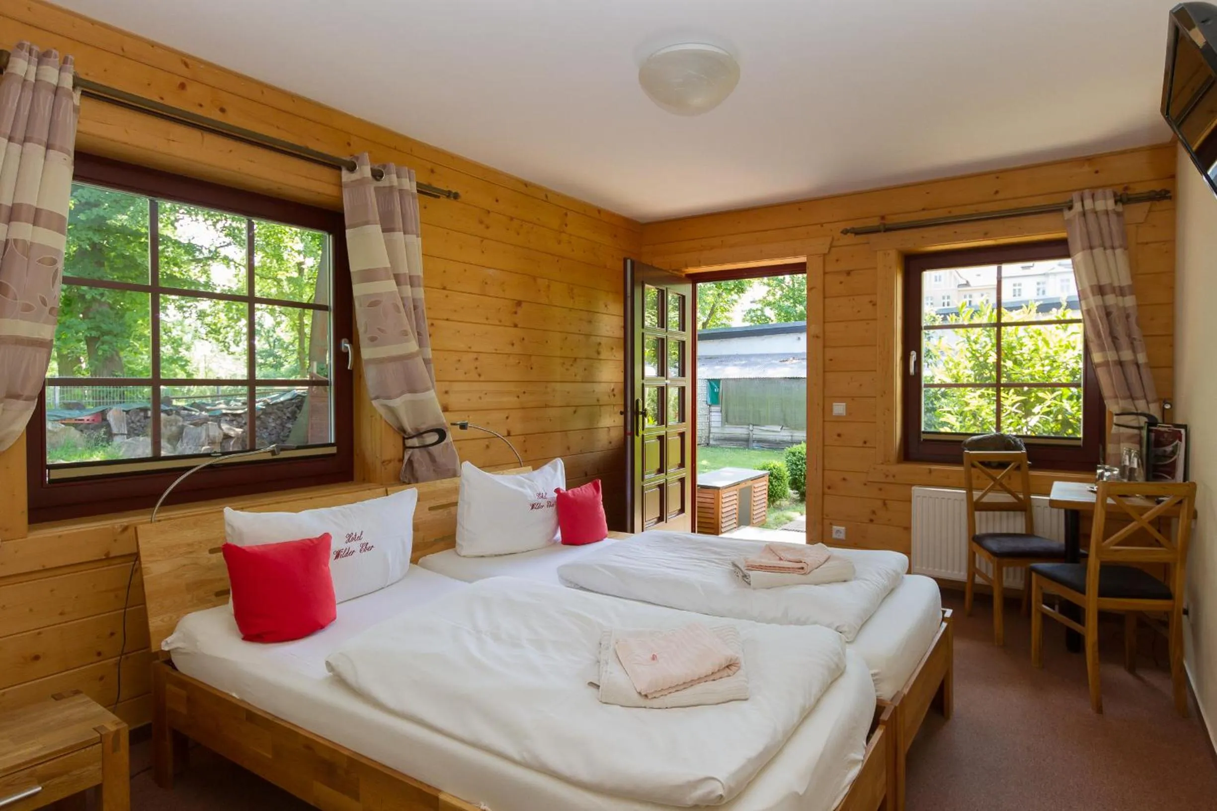 Bed in Hotel & Restaurant Wilder Eber