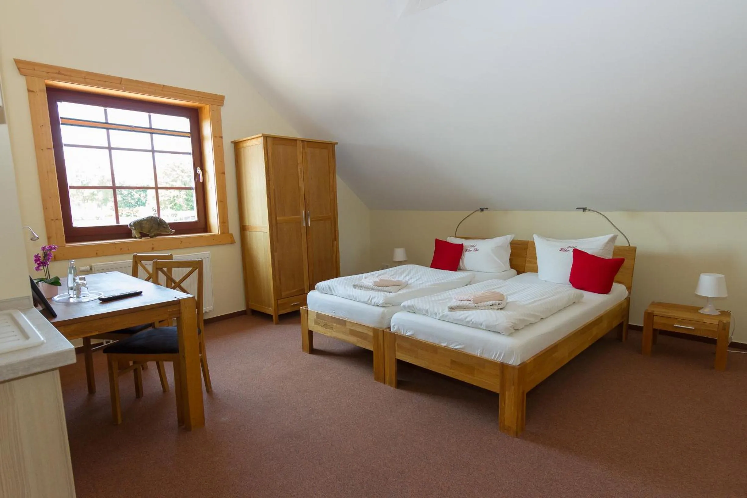 Bed in Hotel & Restaurant Wilder Eber