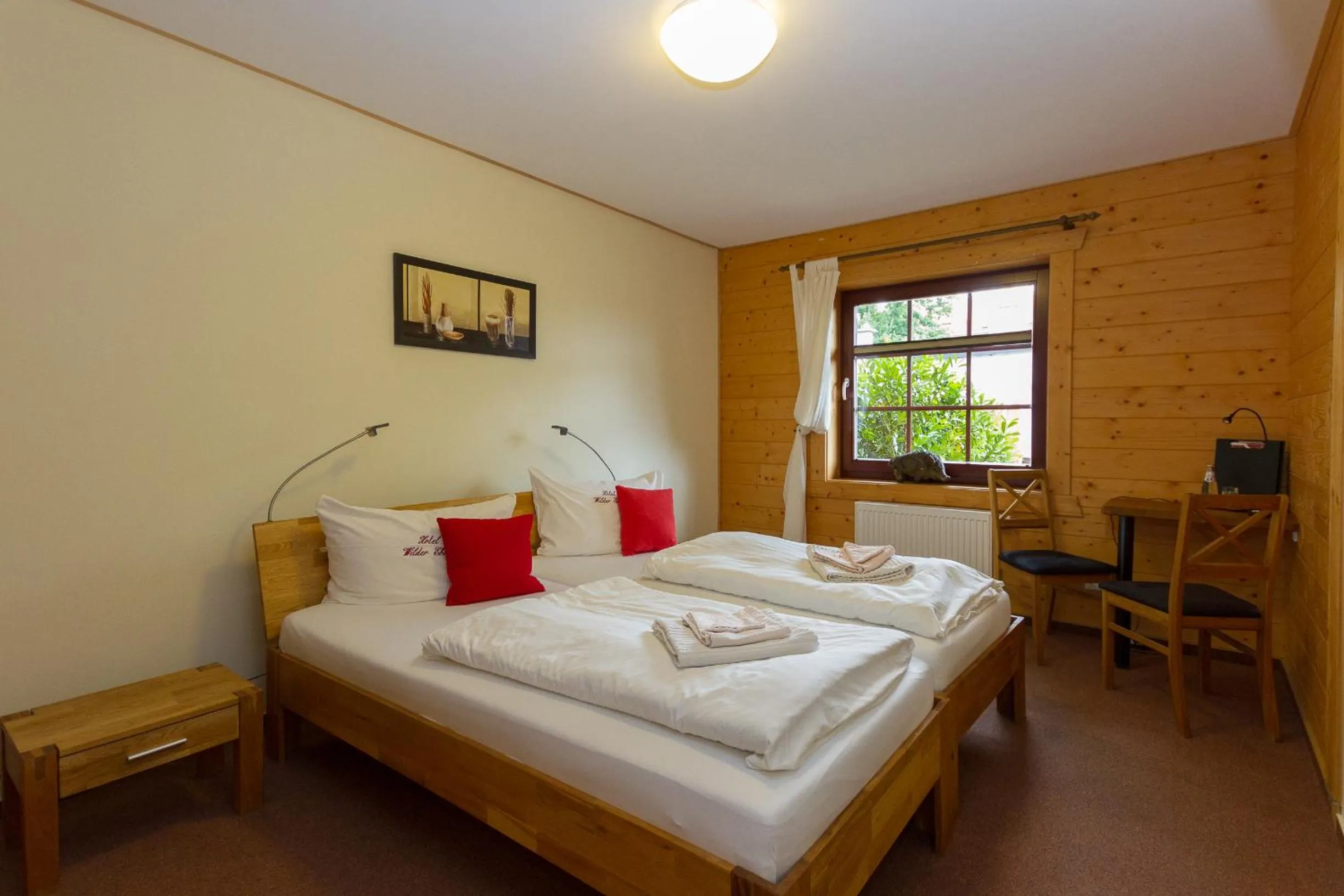 Bed in Hotel & Restaurant Wilder Eber