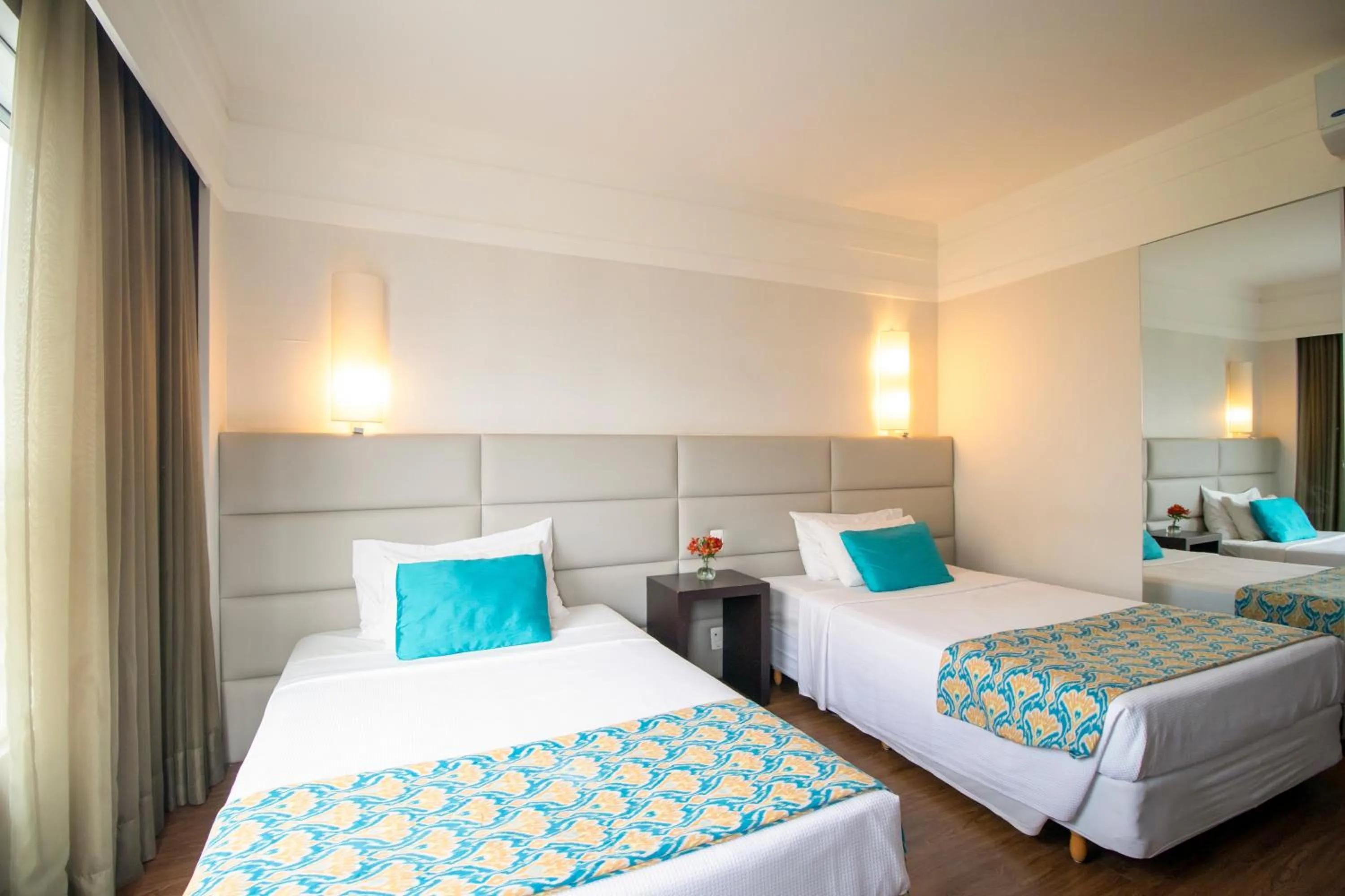 Bedroom, Bed in Bourbon Hotel Savassi - Belo Horizonte