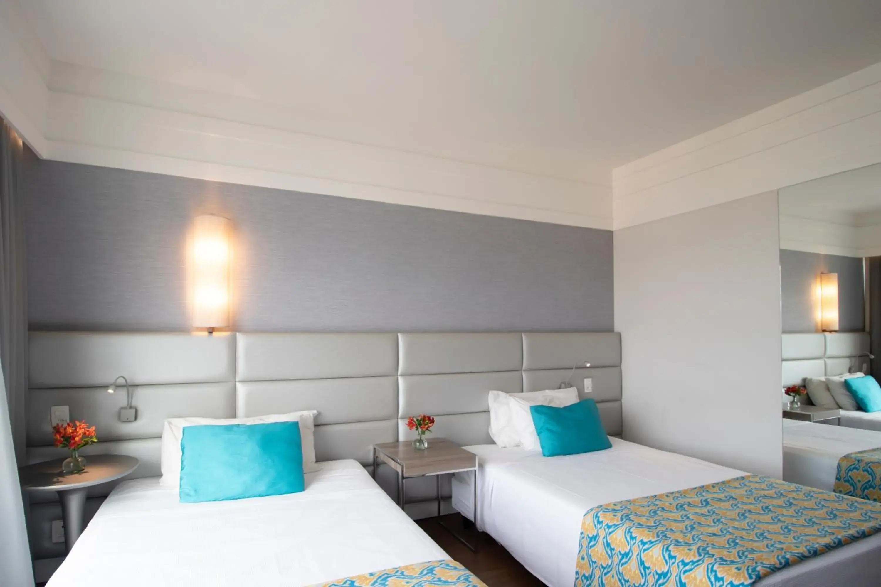 View (from property/room), Bed in Bourbon Hotel Savassi - Belo Horizonte View (from property/room), Bed in Bourbon Hotel Savassi - Belo Horizonte