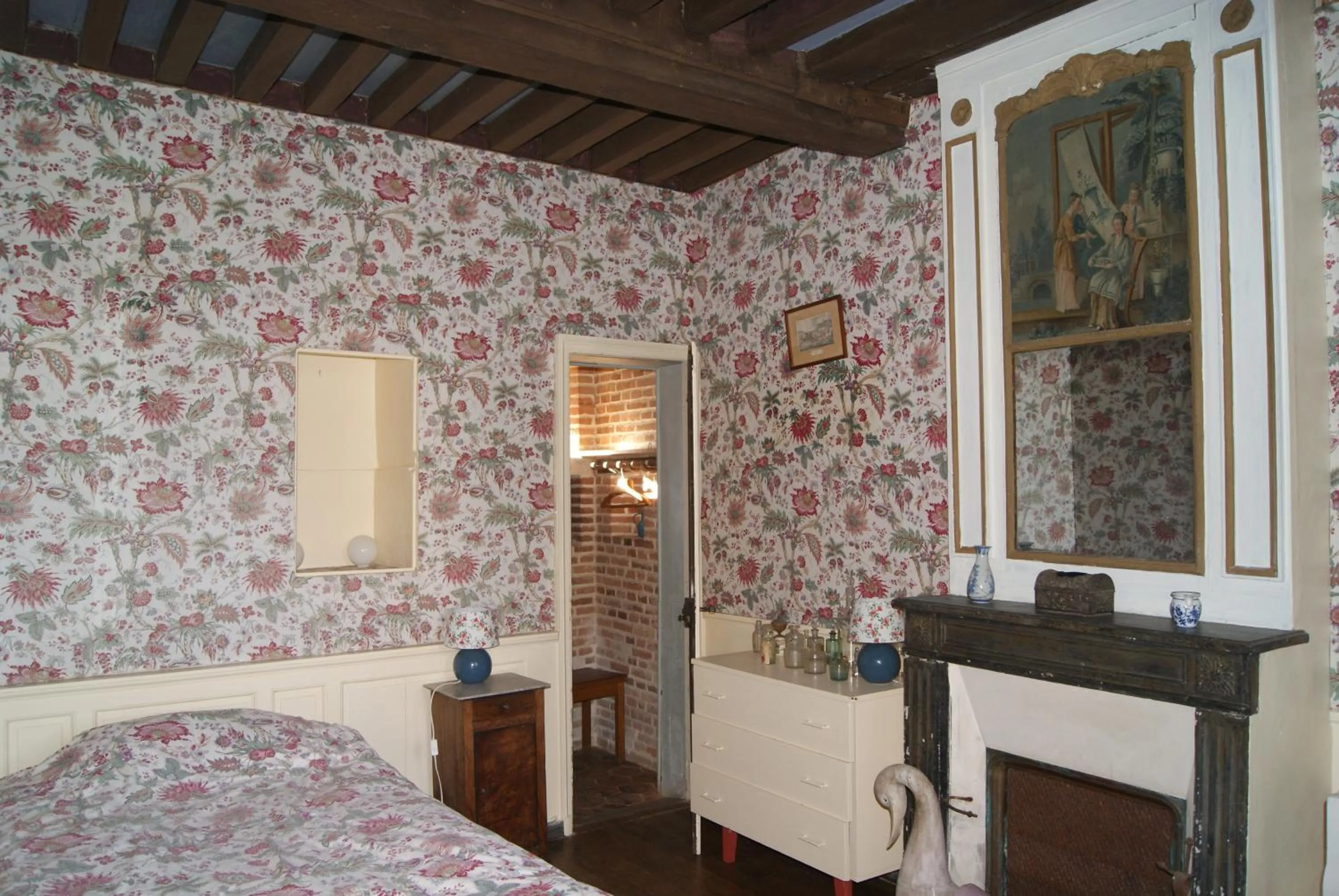 Bedroom in Chateau du Blanc Buisson