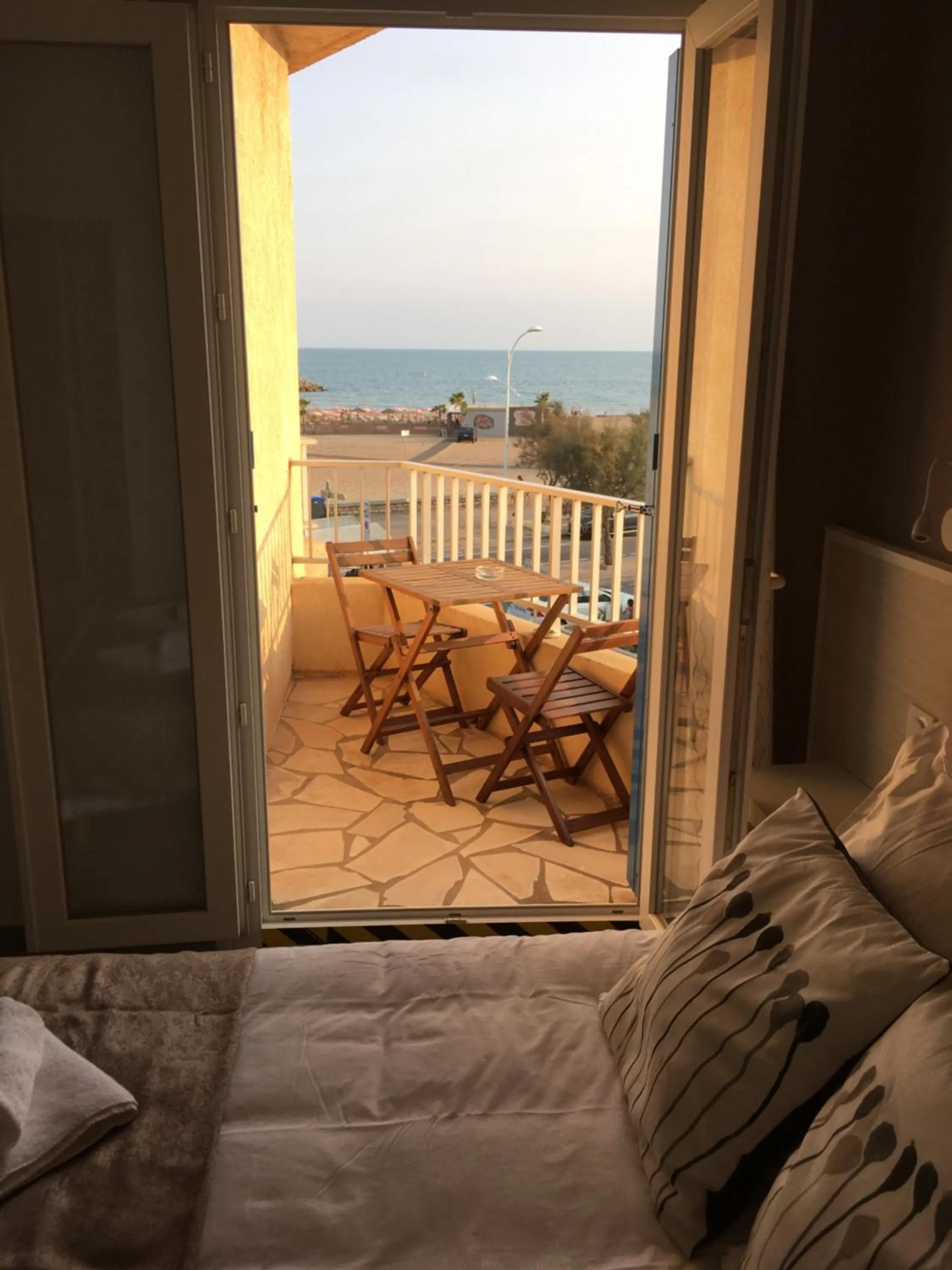 Sea view in Hôtel de la Mer