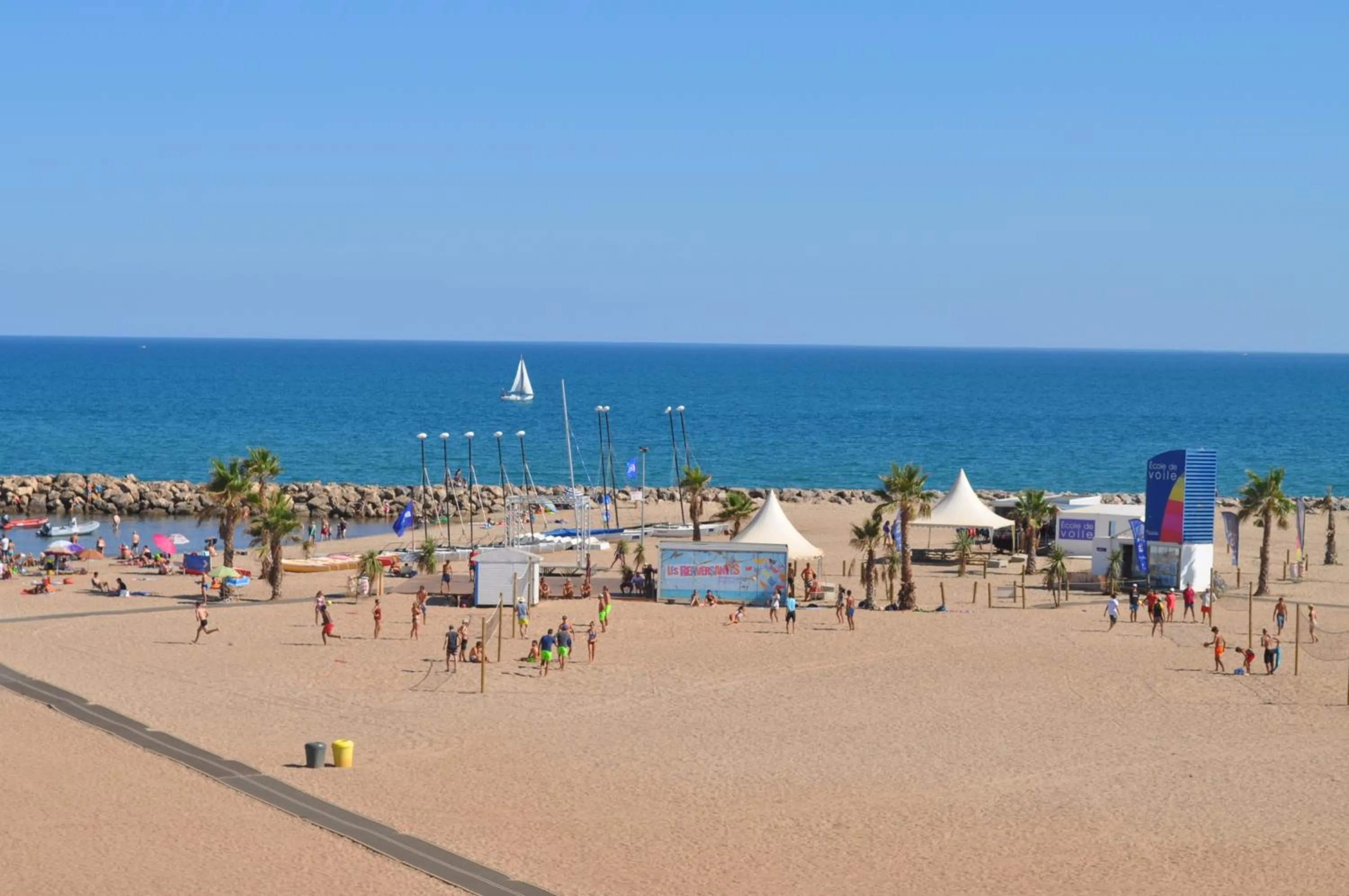 Beach in Hôtel de la Mer