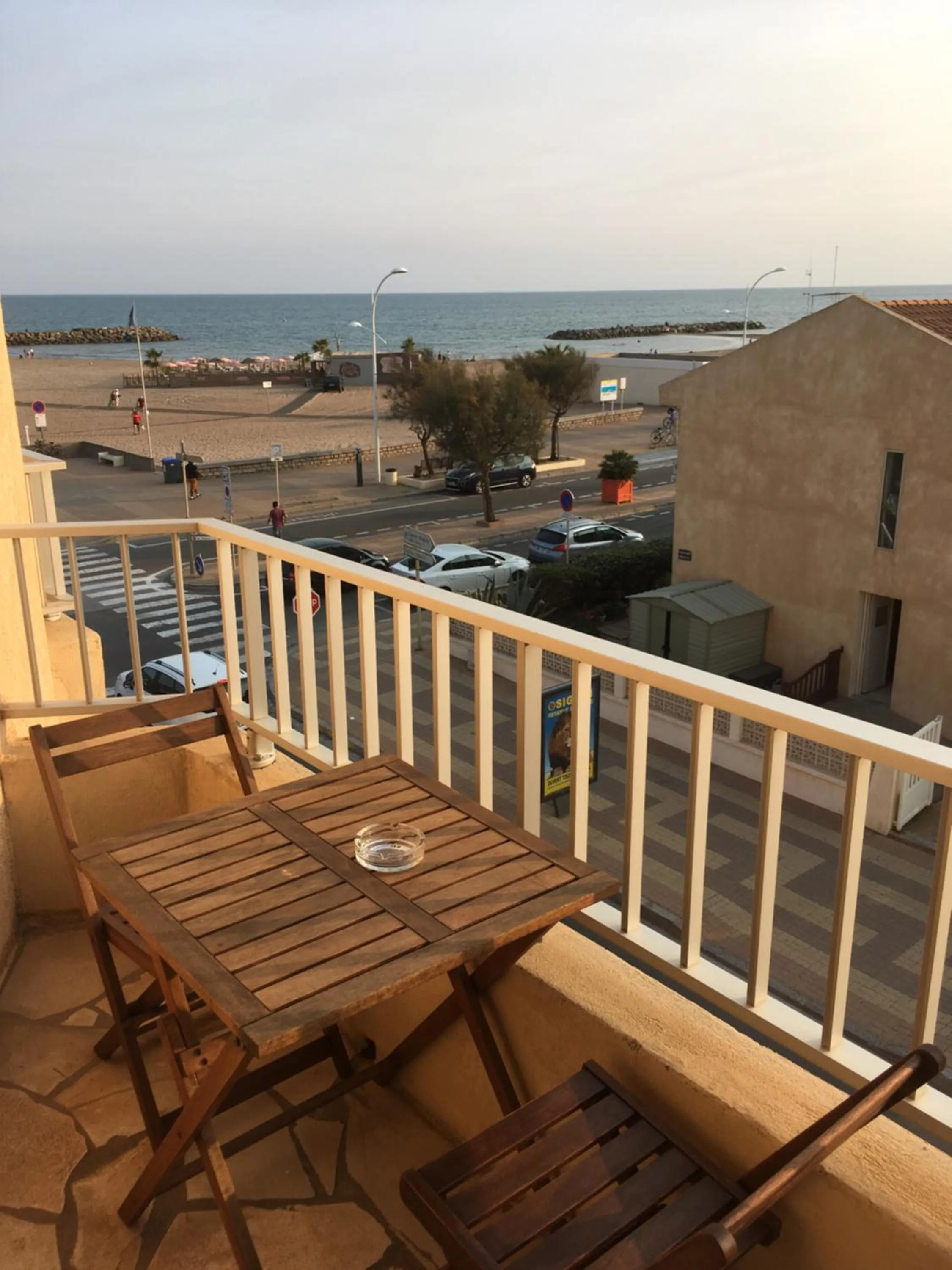 Balcony/Terrace in Hôtel de la Mer