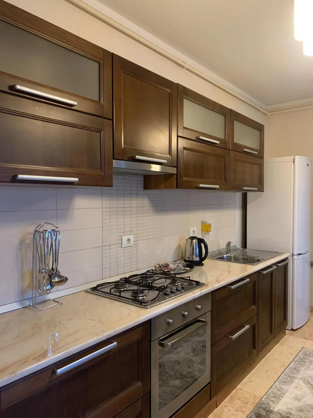 Kitchen or kitchenette in Phoenicia Suites Baneasa