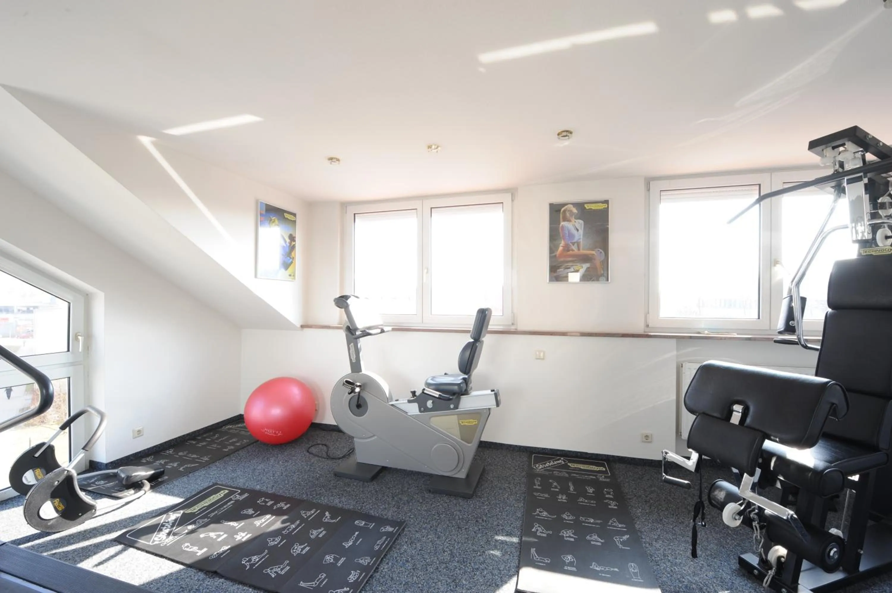 Fitness centre/facilities in Hotel Poinger Hof