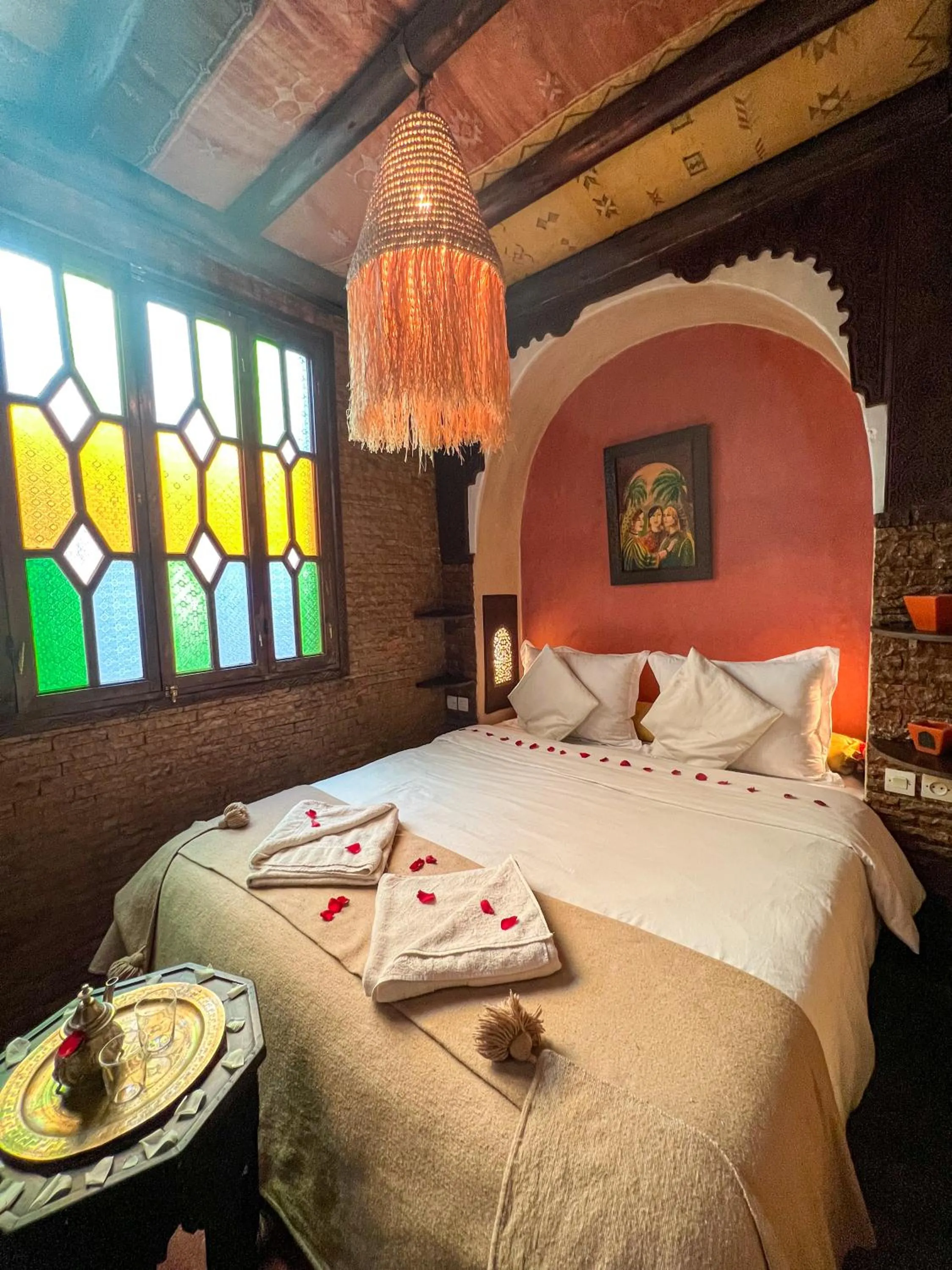 Bed in Riad Elli Marrakech