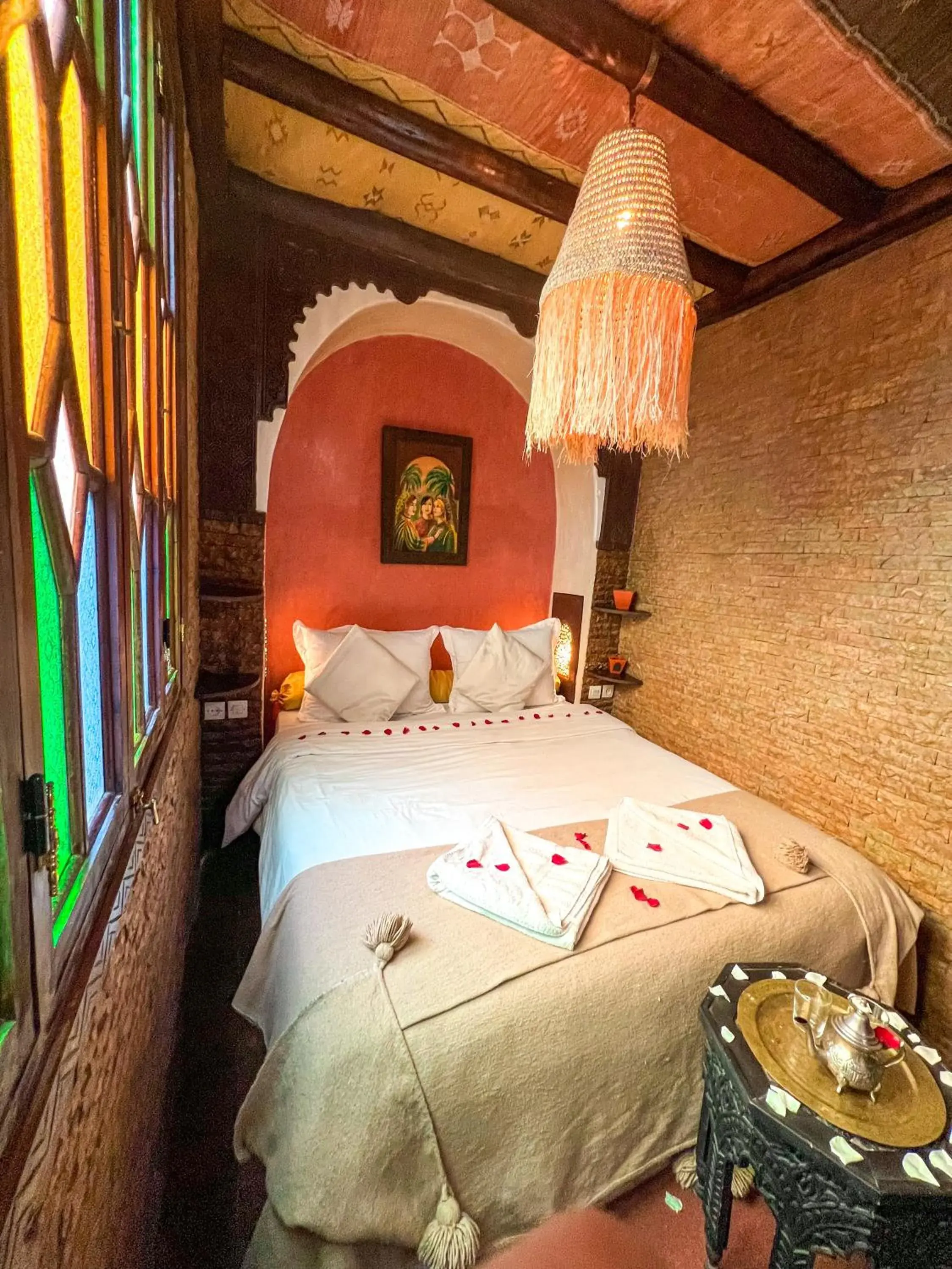 Deluxe Double Room with Bath in Riad Elli Marrakech Deluxe Double Room with Bath in Riad Elli Marrakech