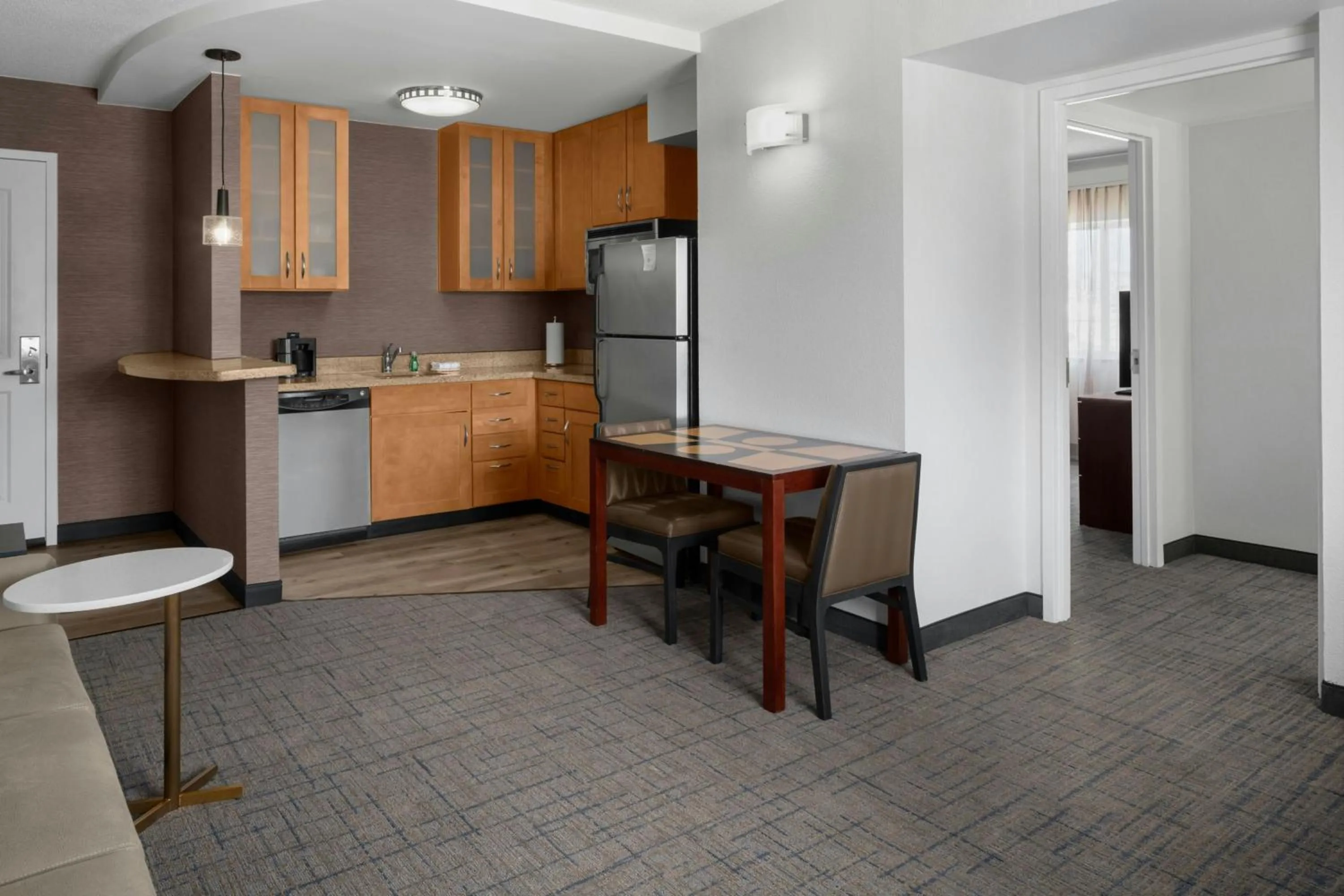 Kitchen or kitchenette in Residence Inn by Marriott San Antonio Six Flags at The RIM