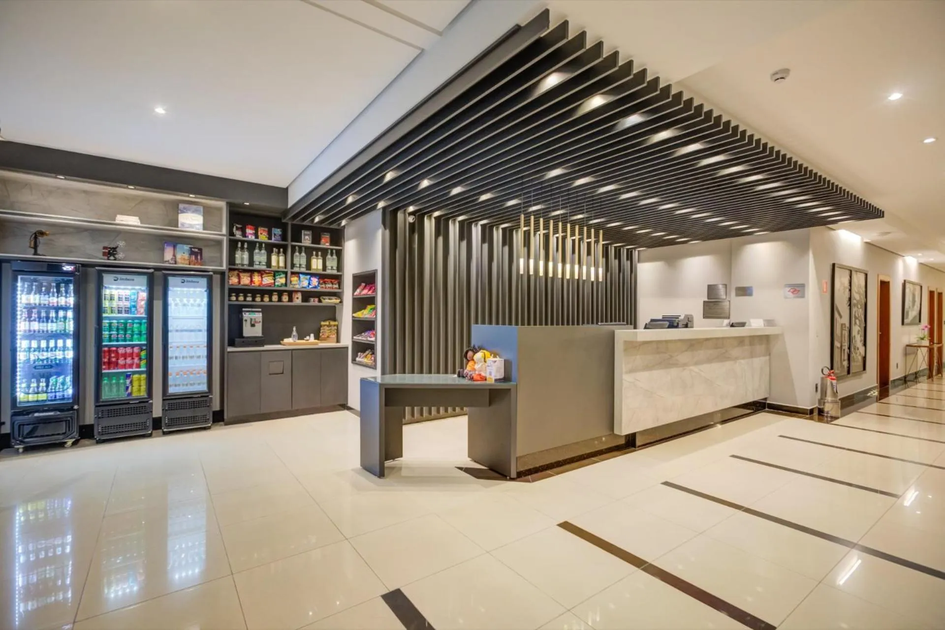 Lobby or reception in Quality Hotel Jundiaí