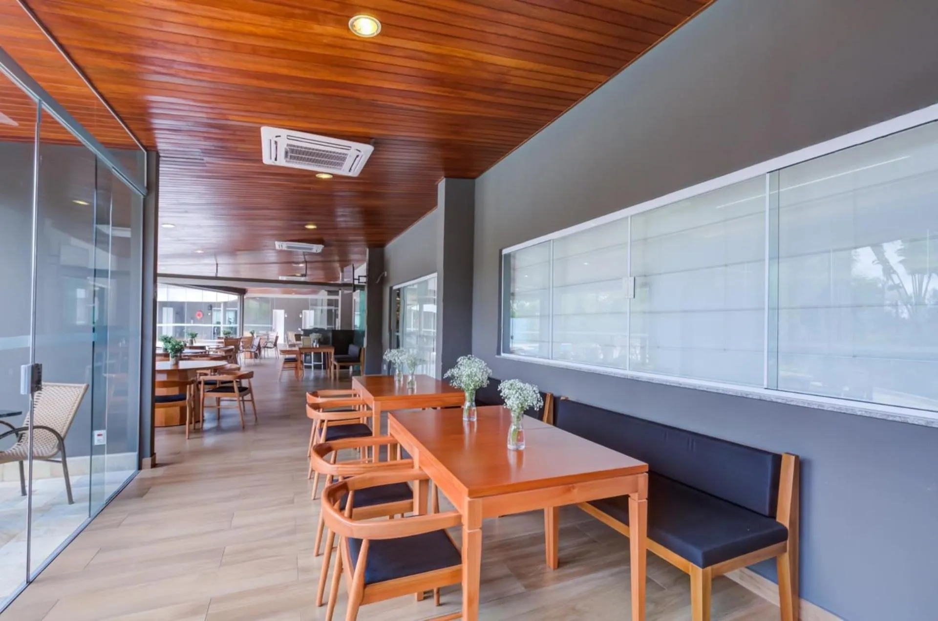 Patio in Quality Hotel Jundiaí