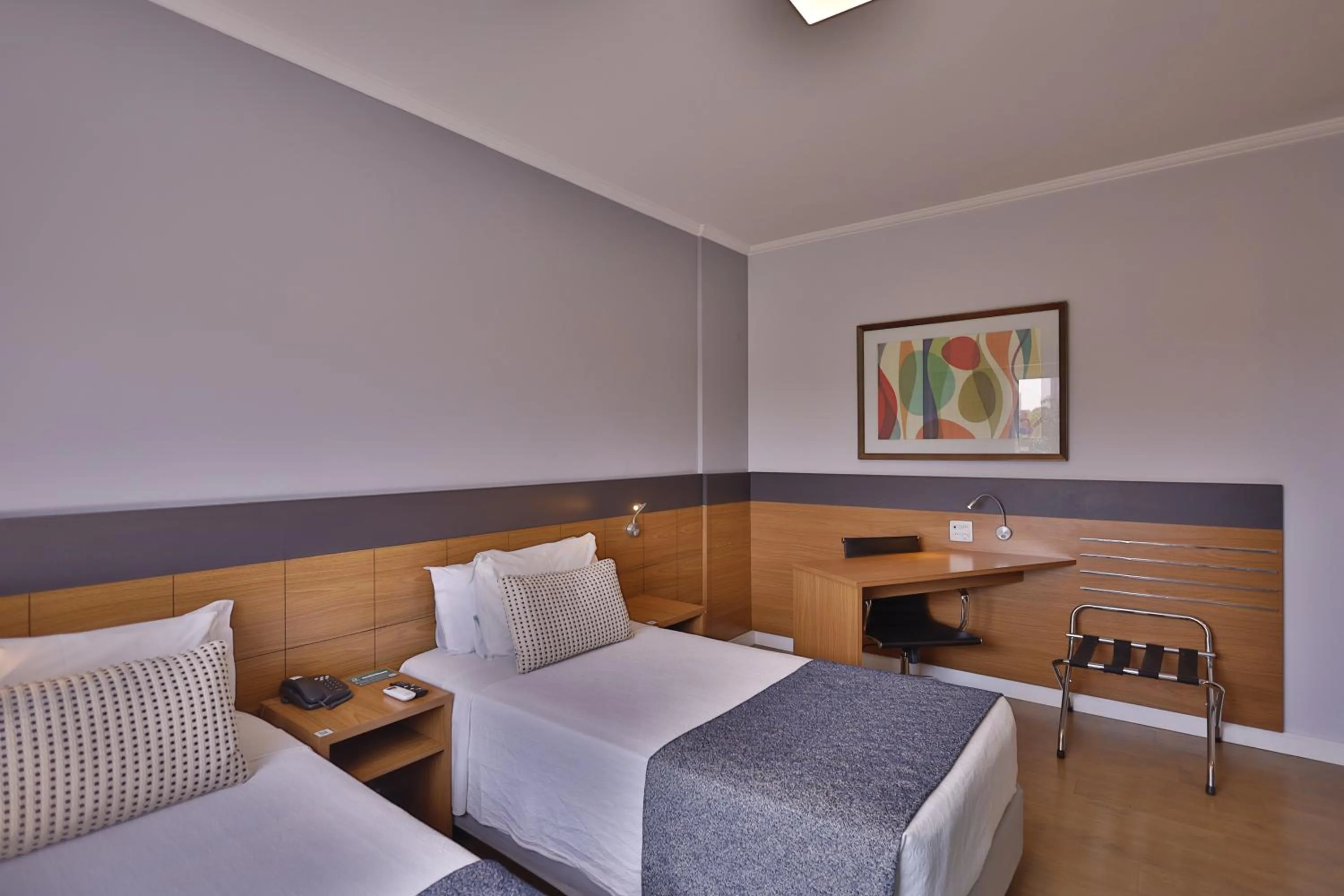 Bed in Quality Hotel Jundiaí