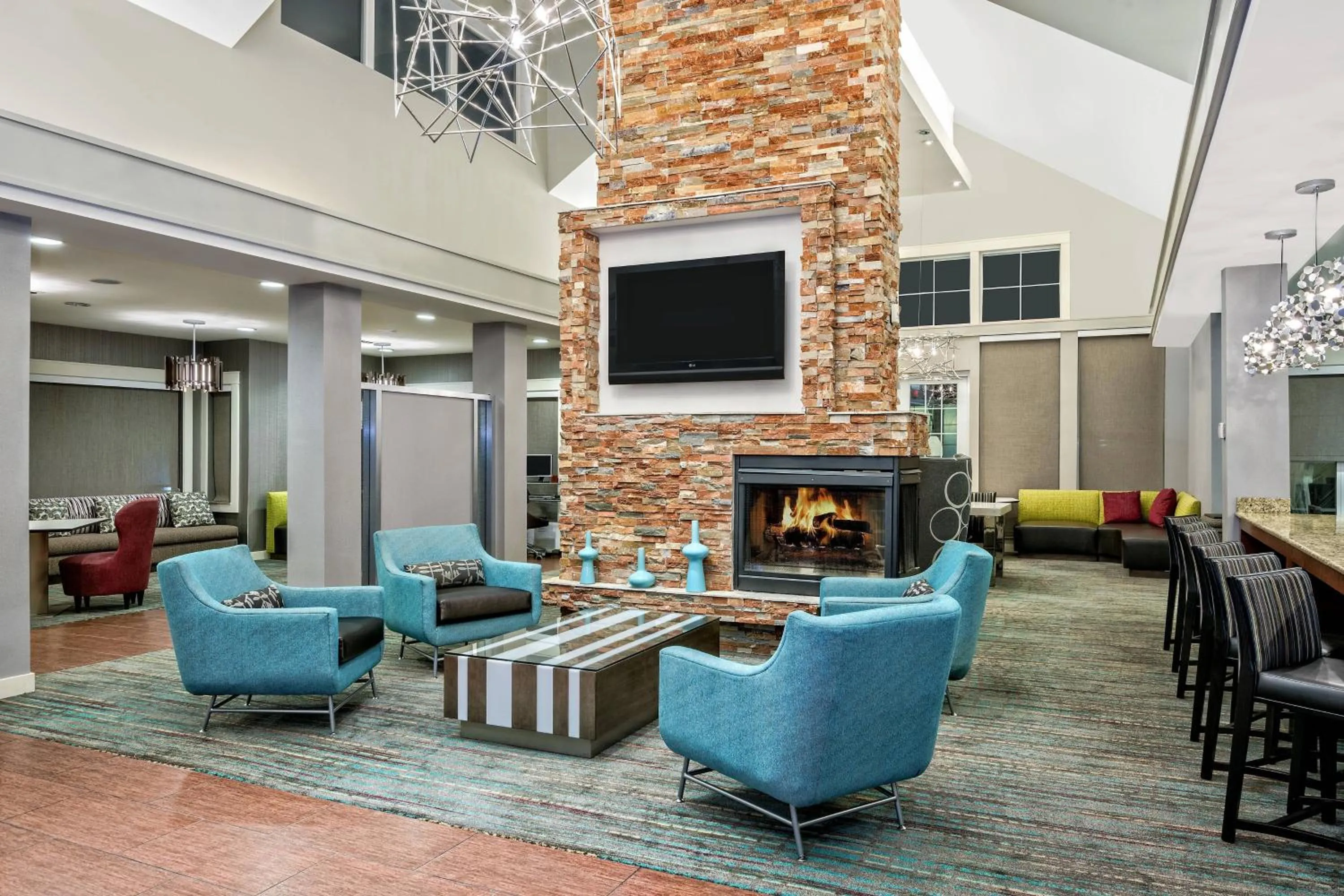 Lobby or reception in Residence Inn by Marriott San Antonio SeaWorld / Lackland