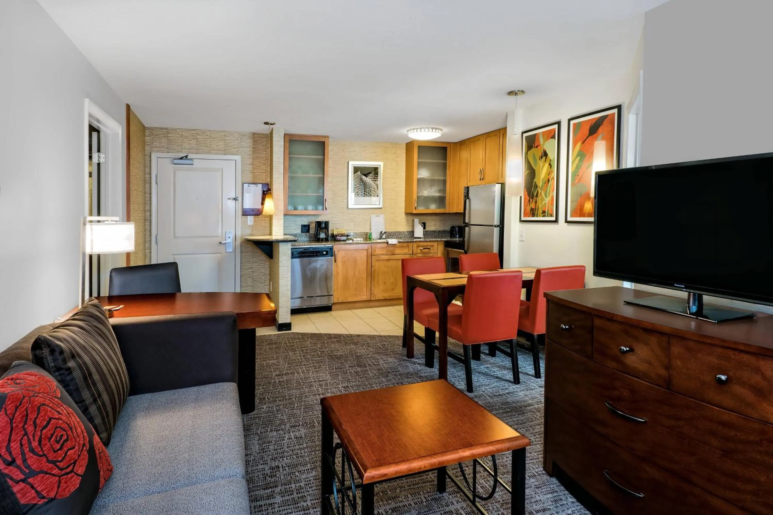 Living room in Residence Inn by Marriott San Antonio SeaWorld / Lackland