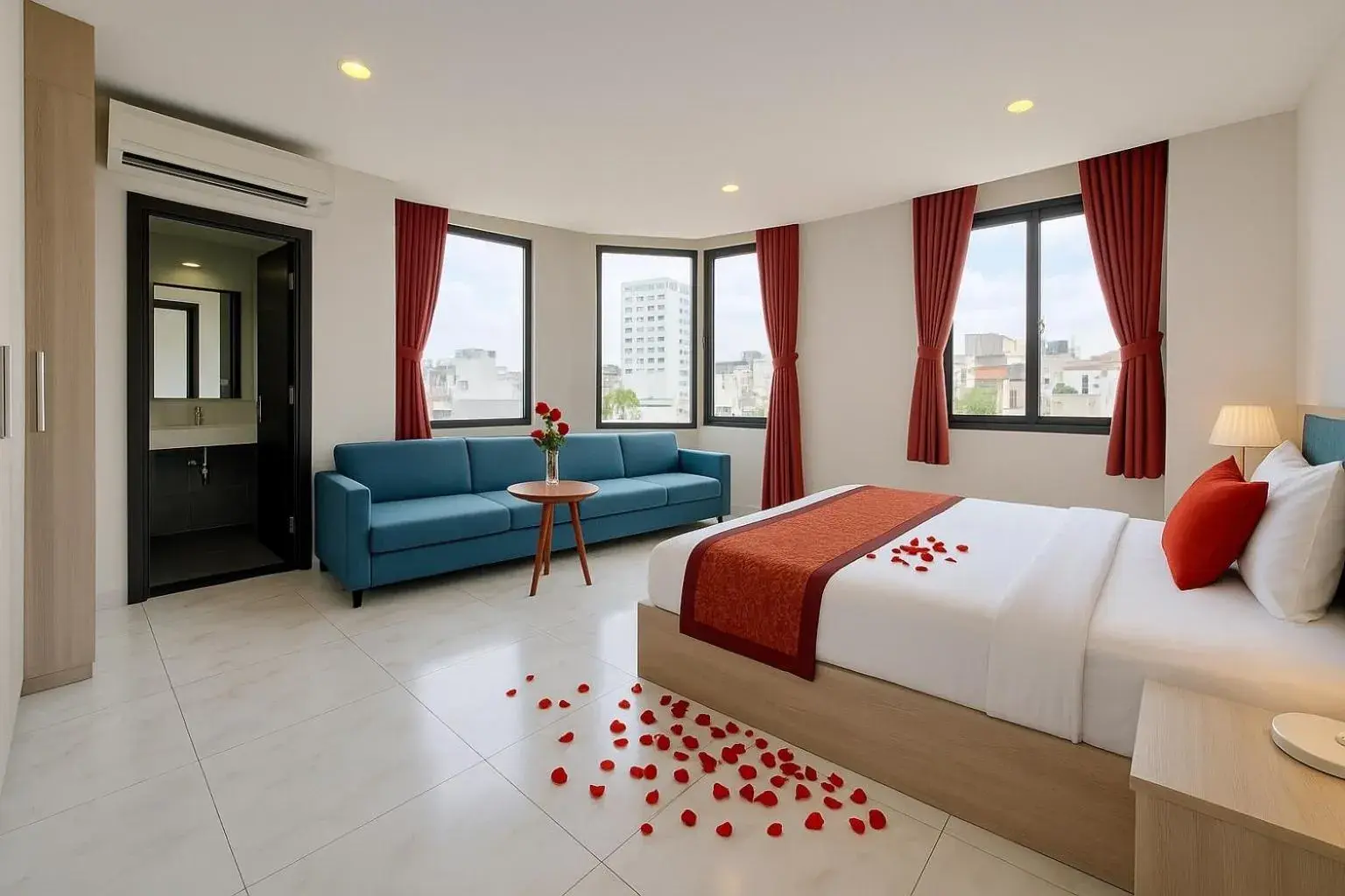 Bed in Green Star Hotel Bed in Green Star Hotel