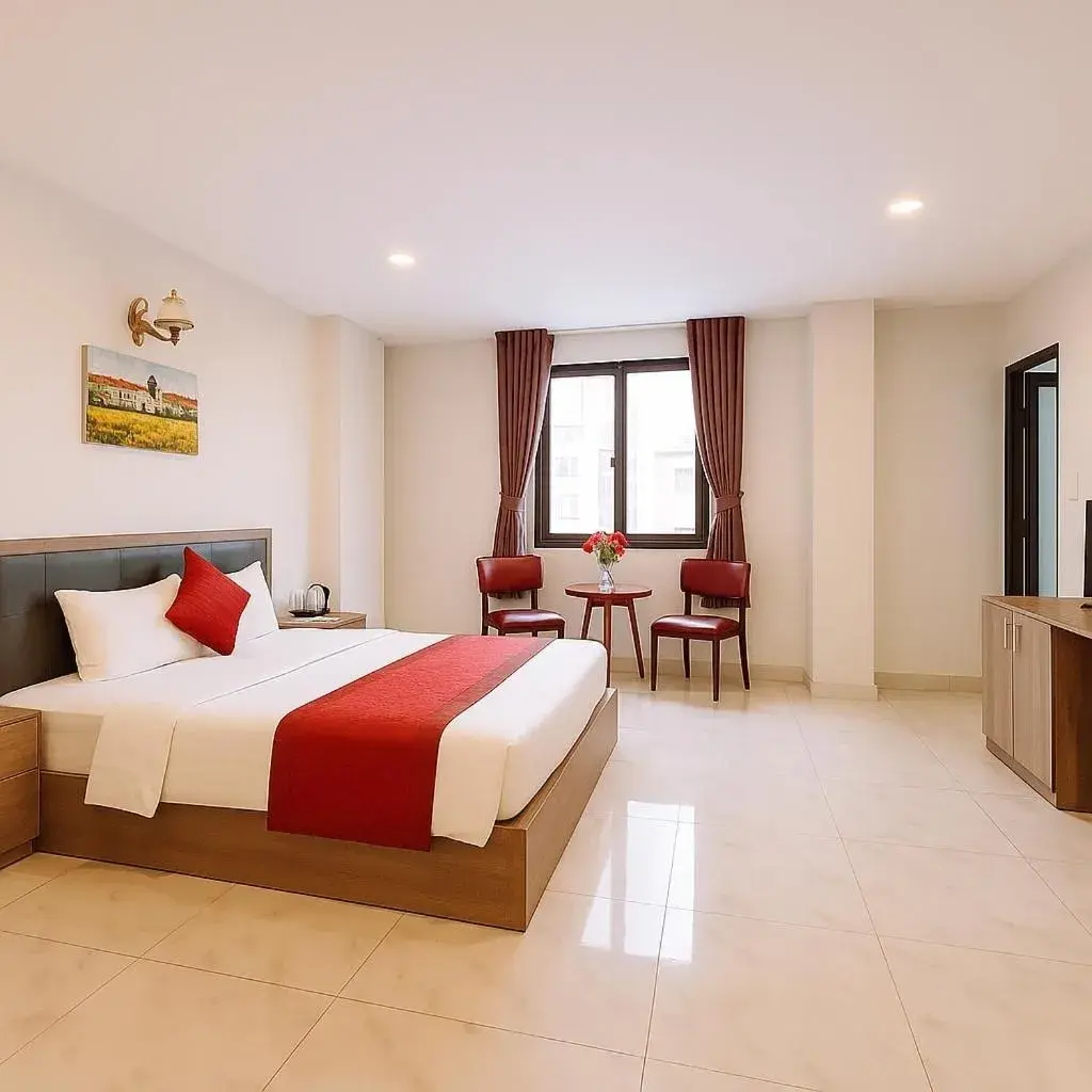 Bed in Green Star Hotel Bed in Green Star Hotel