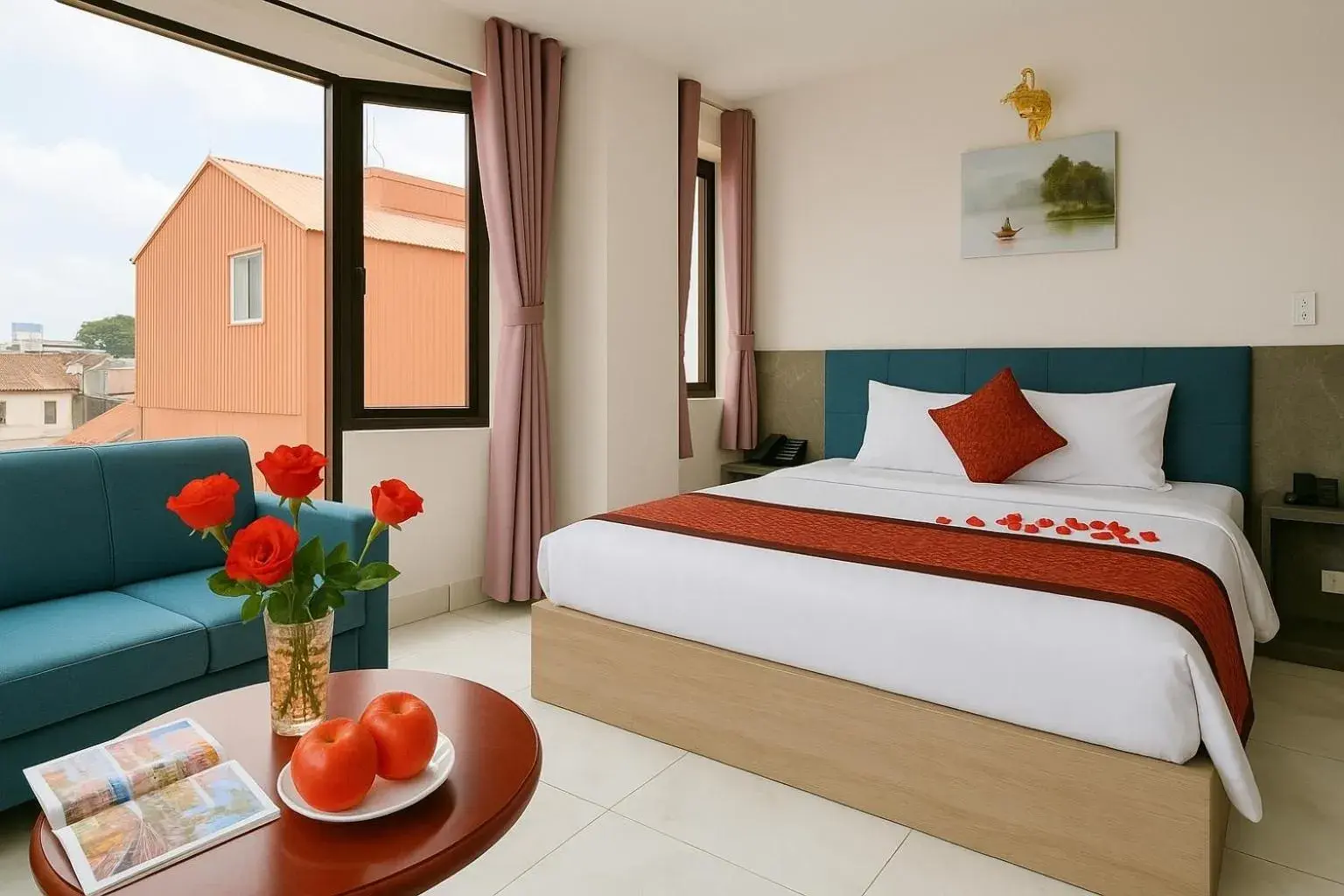 Bed in Green Star Hotel Bed in Green Star Hotel