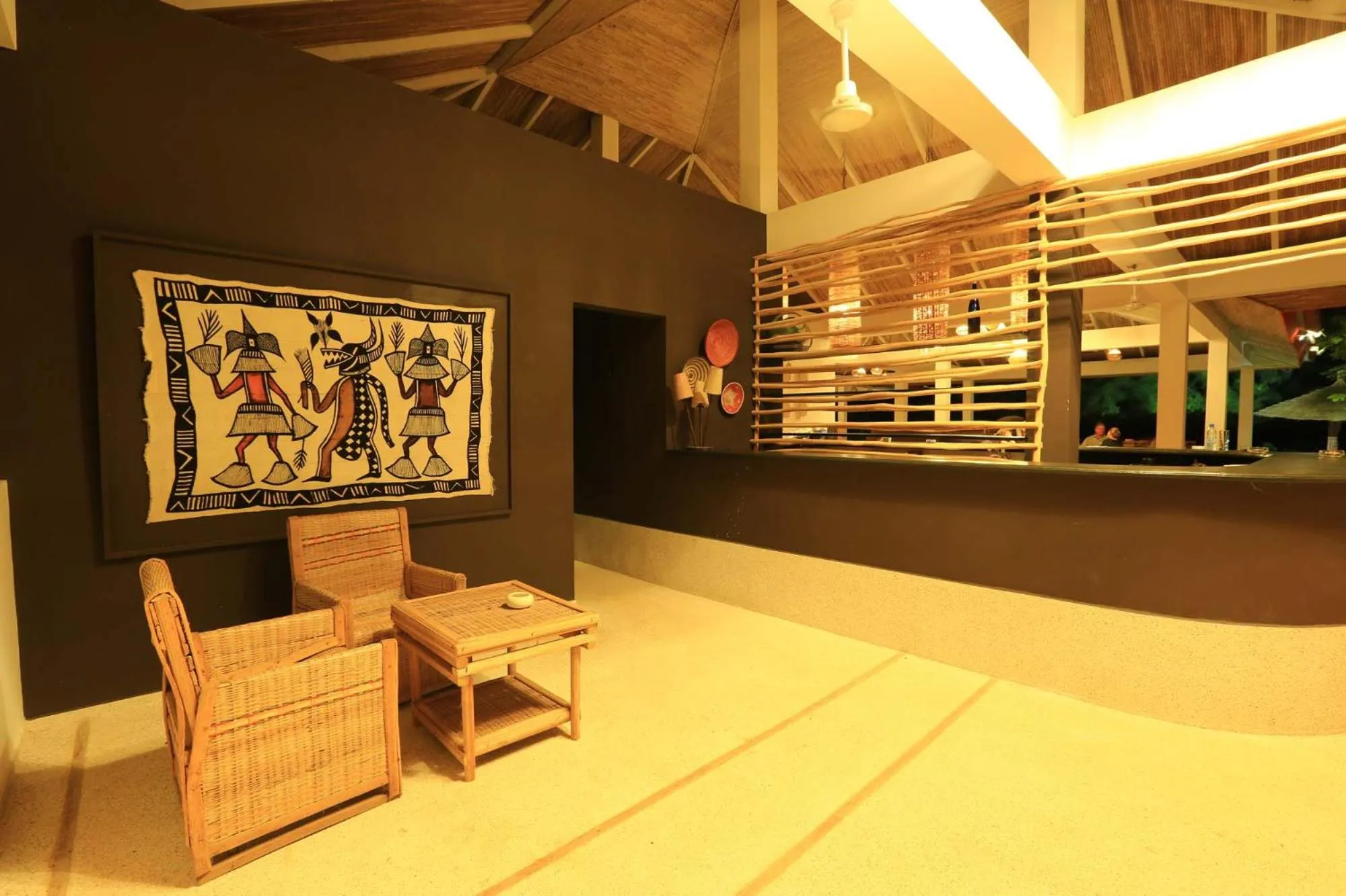 Living room in Les Manguiers de Guereo