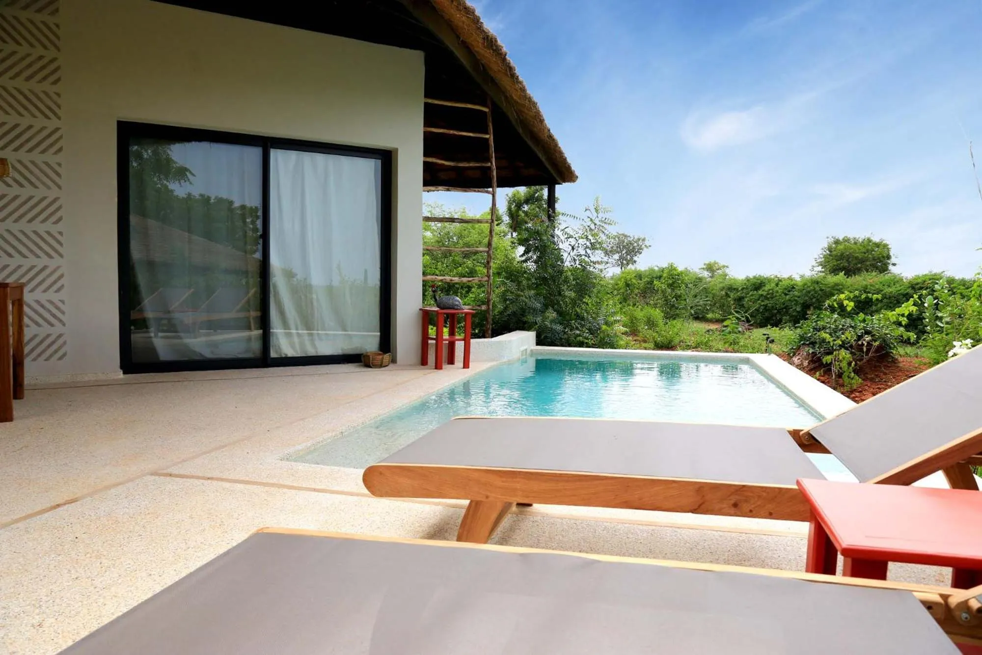 Patio in Les Manguiers de Guereo