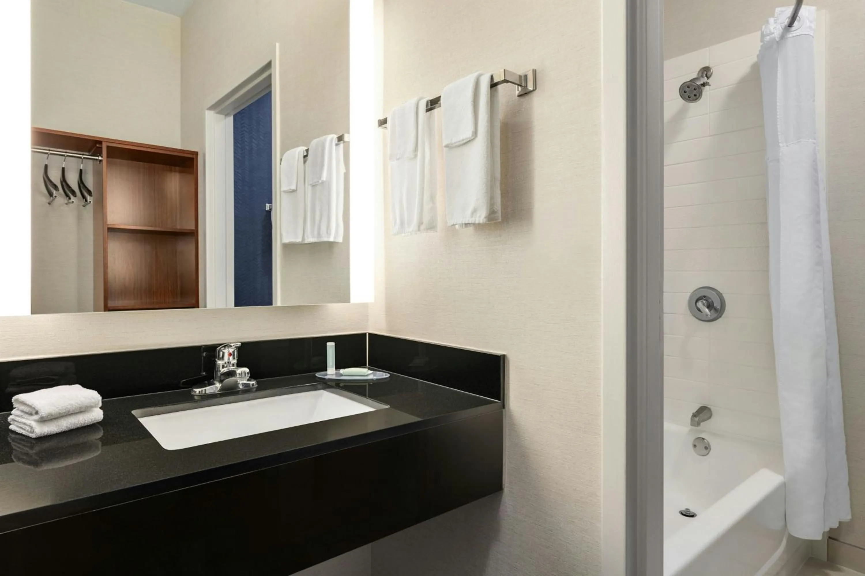 Bathroom in Fairfield Inn & Suites Savannah I-95 South