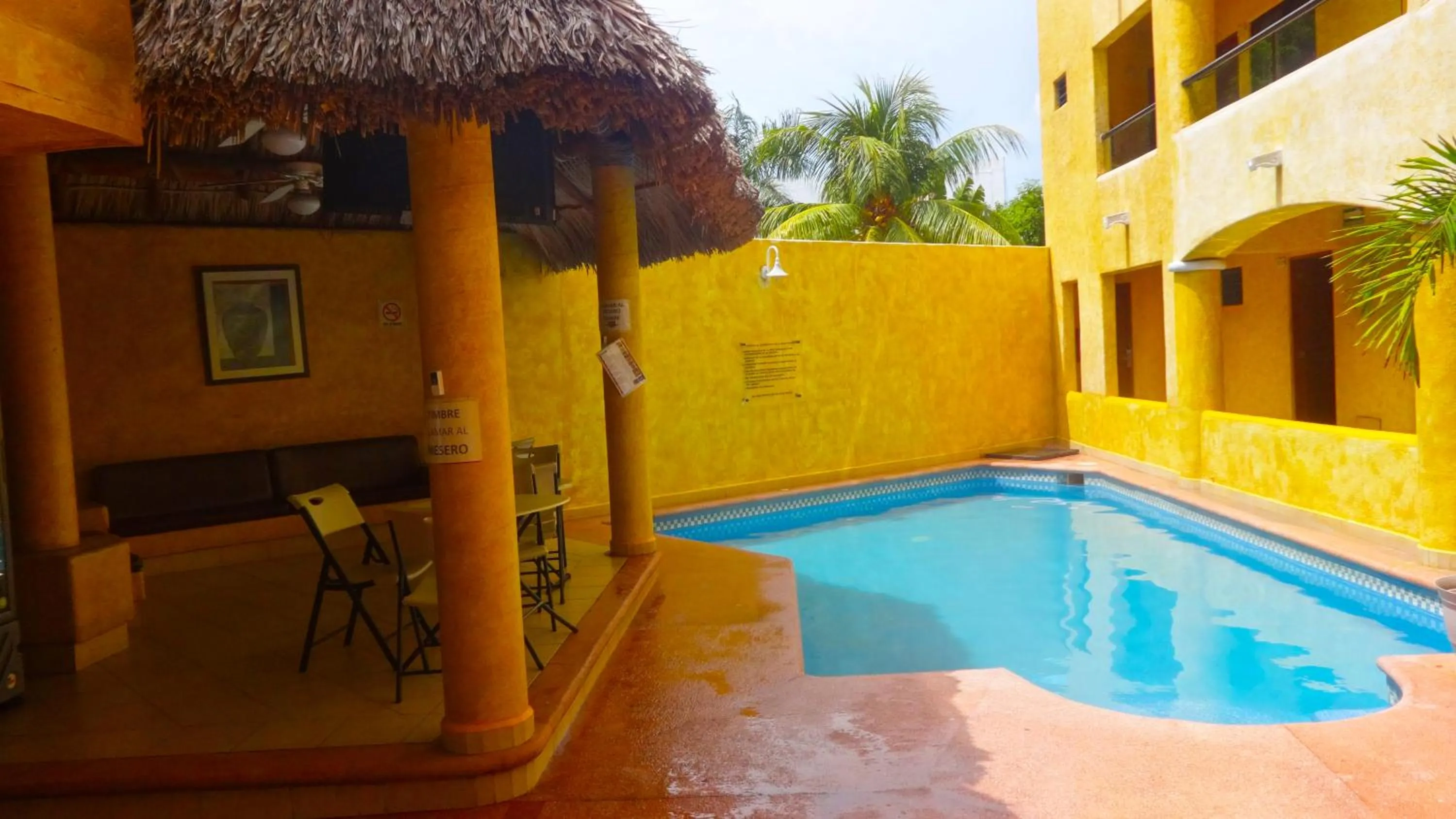 Swimming pool in Villas La Lupita