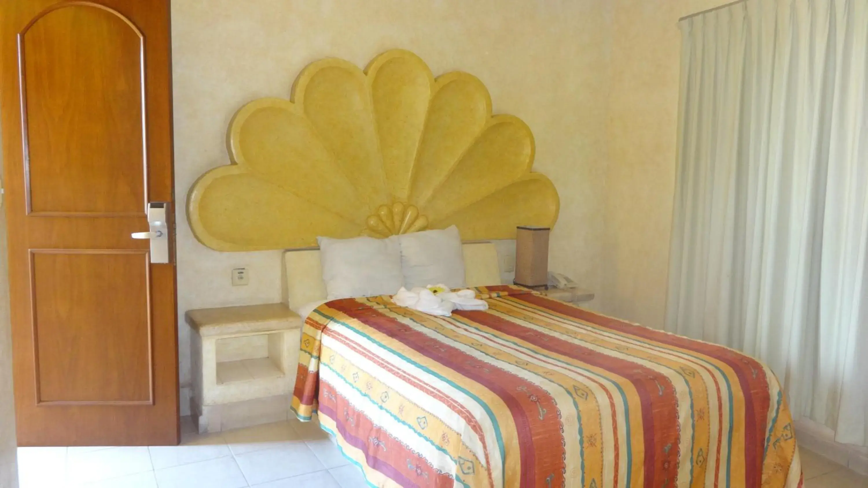 Bed in Villas La Lupita Bed in Villas La Lupita