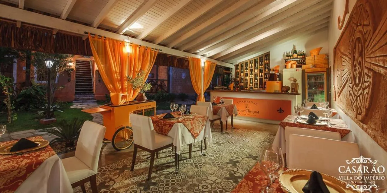 Lounge or bar in Casarão Villa do Império Hotel Boutique
